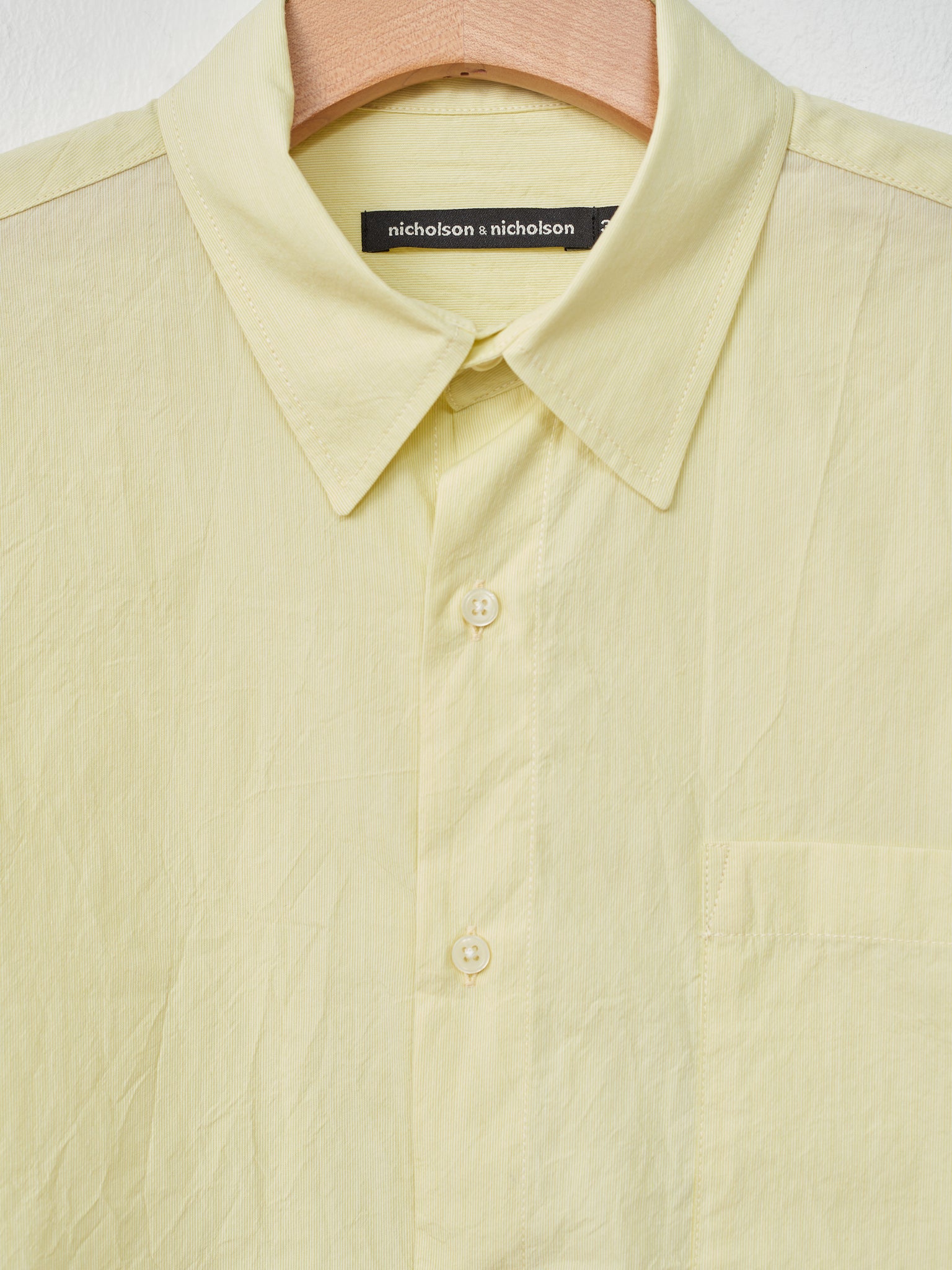 Namu Shop - Nicholson & Nicholson SEABREEZE Top - Yellow