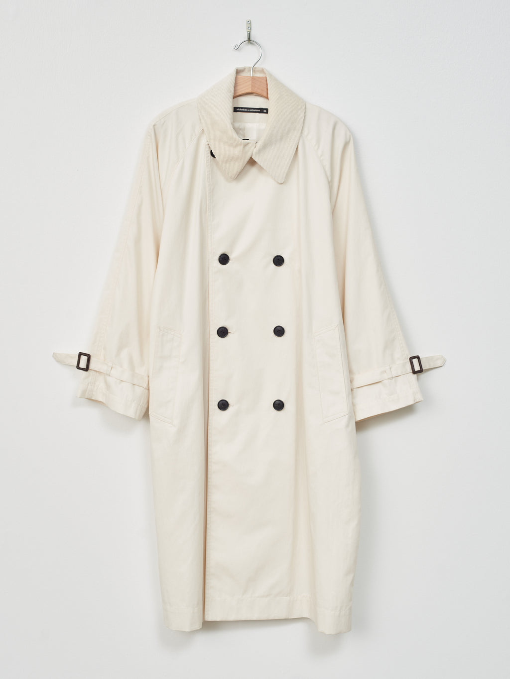 Namu Shop - Nicholson & Nicholson GENTLE Coat - Off White