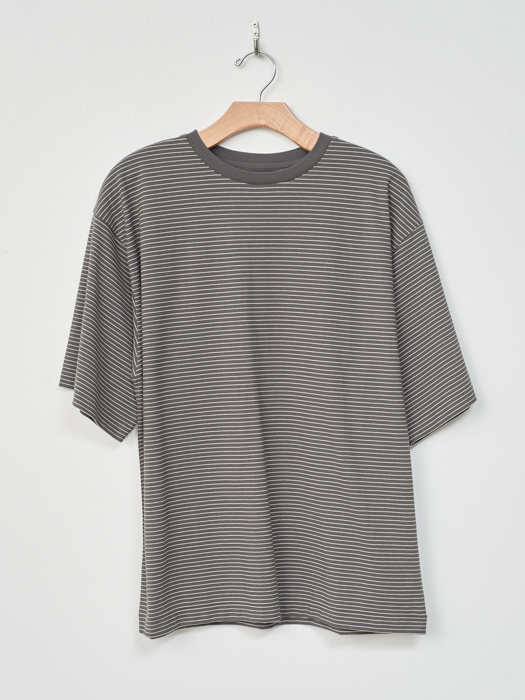 Namu Shop - Kaptain Sunshine Hard Twisted Border Jersey S/S Tee - Ink Black Border
