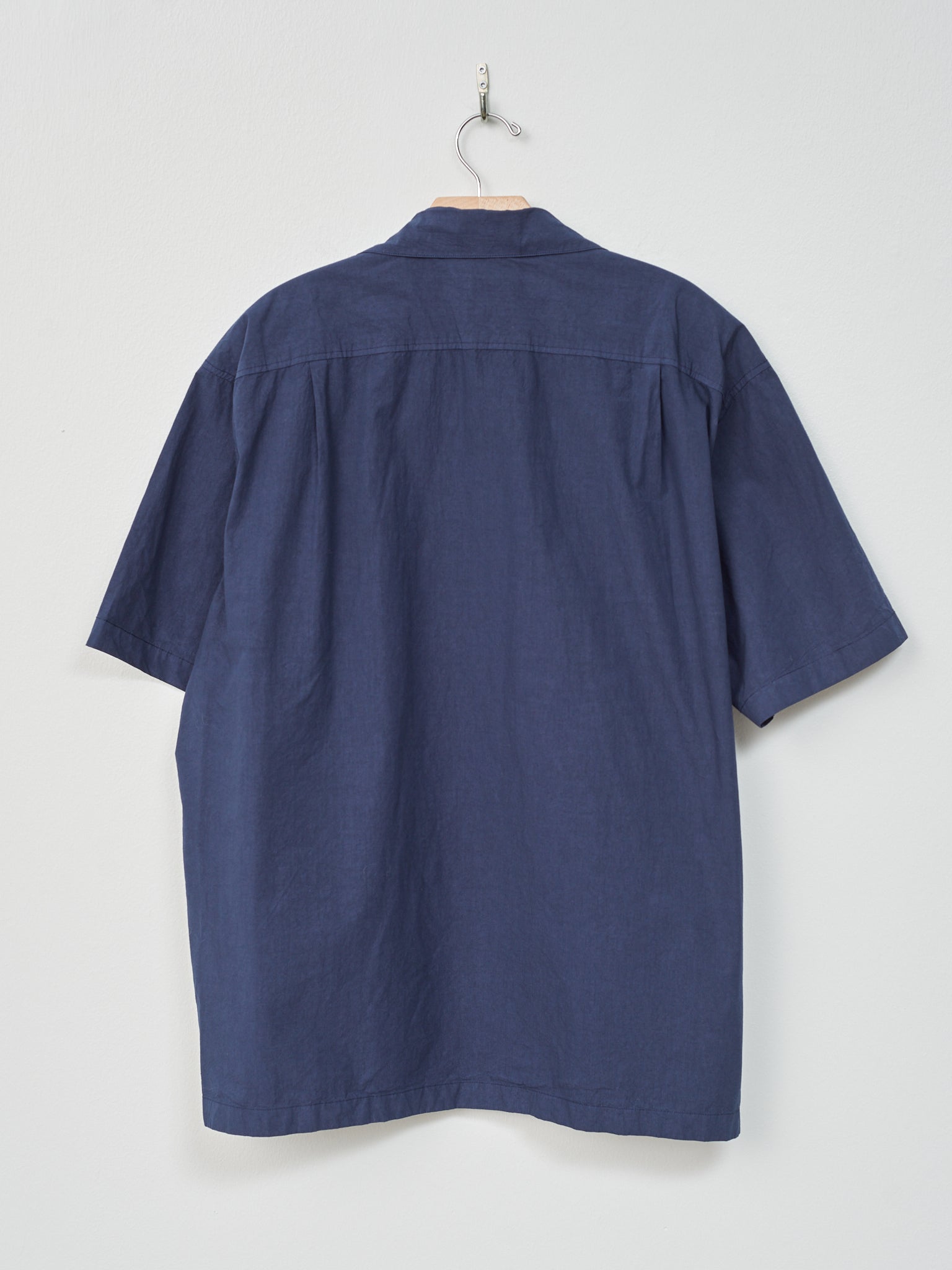 Namu Shop - Yoko Sakamoto Open Collar Shirt - Navy