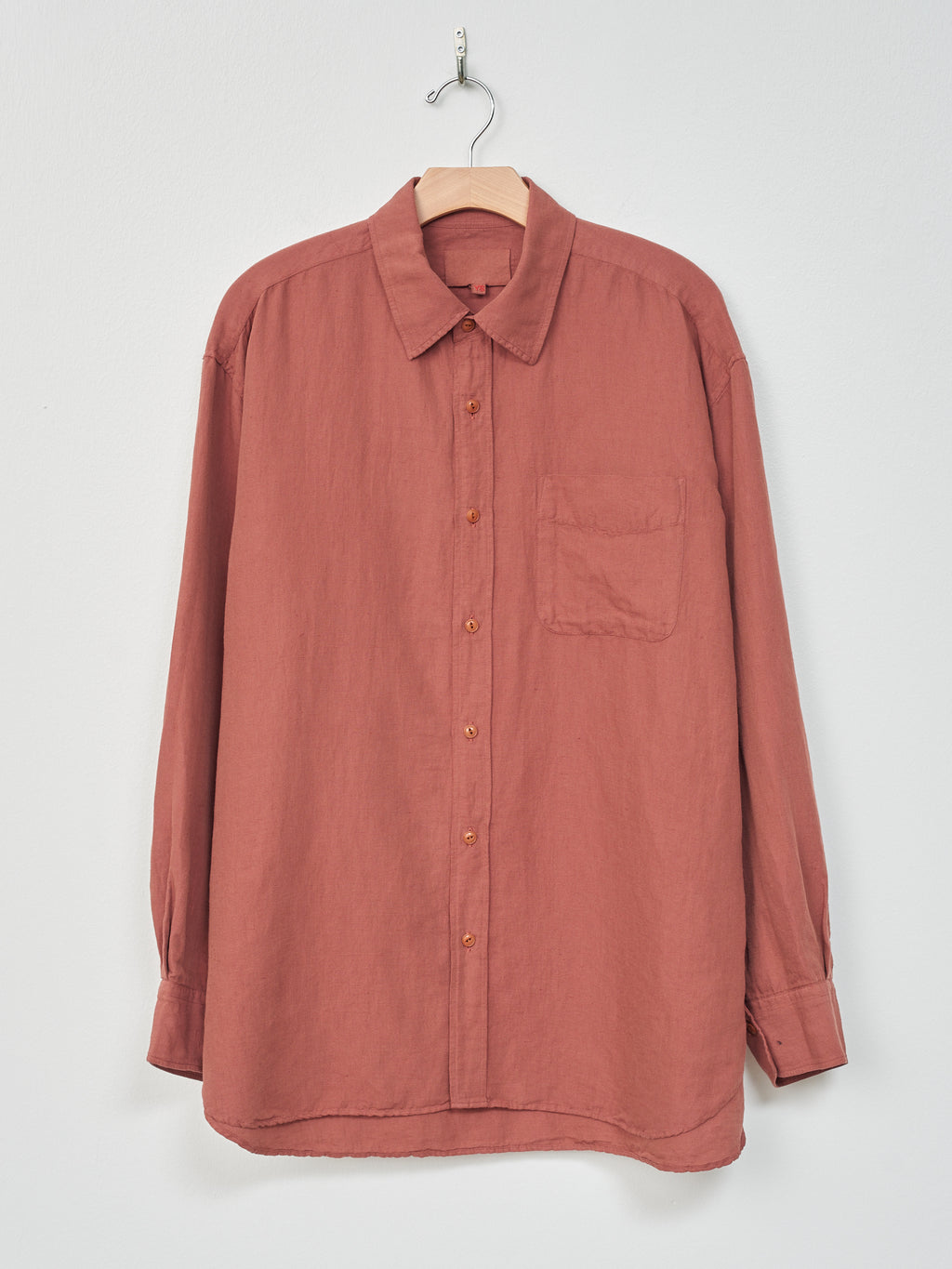 Namu Shop - Yoko Sakamoto Regular Collar Shirt - Red