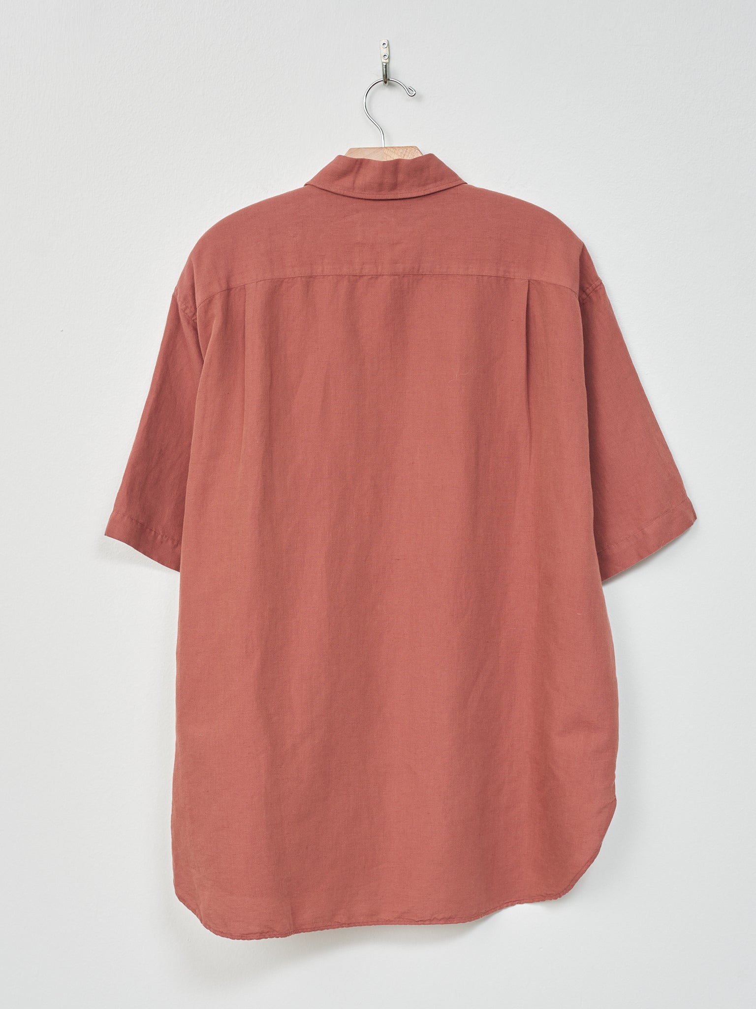 Namu Shop - Yoko Sakamoto Open Collar Shirt - Red