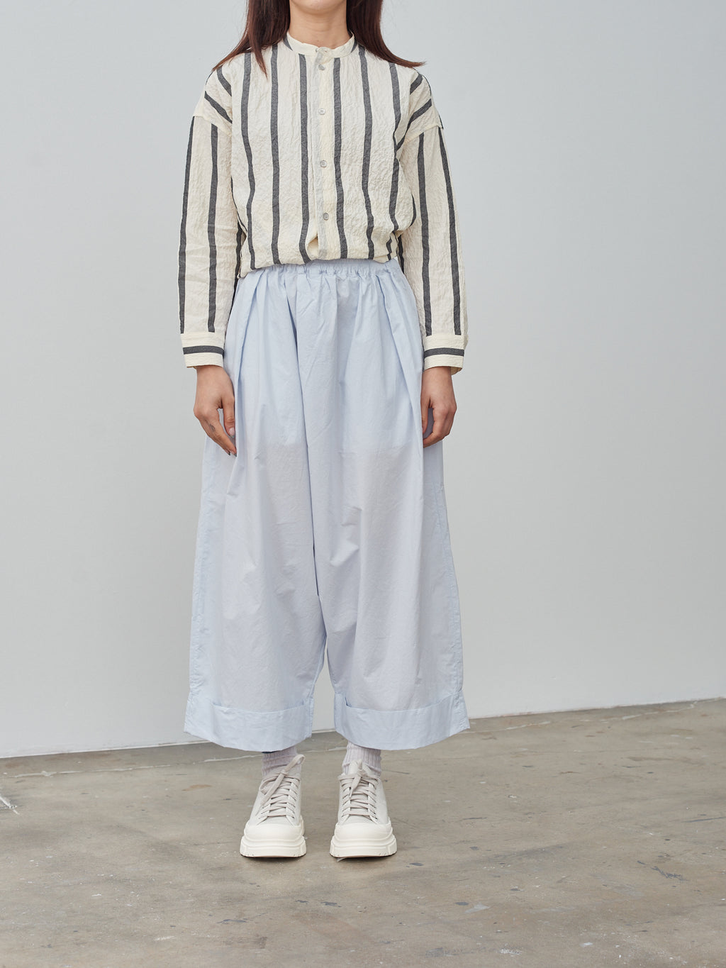 Namu Shop - Toogood The Baker Trouser - Cotton Poplin Porcelain