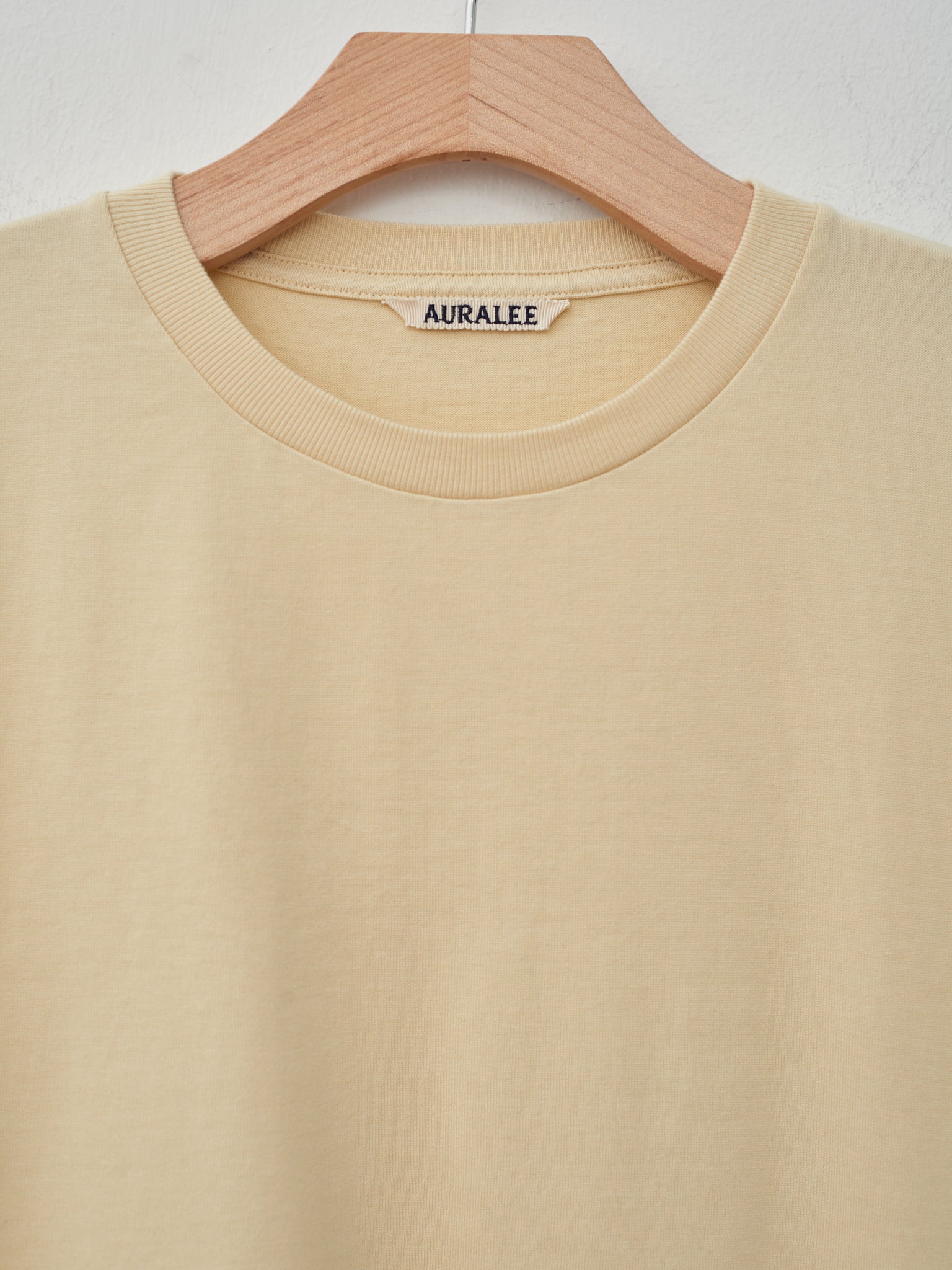 Namu Shop - Auralee Luster Platinig Tee - Ivory