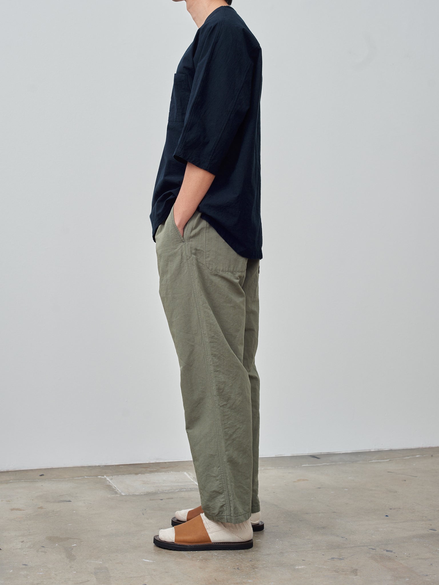 Namu Shop - Fujito Pajama Pants - Olive Green