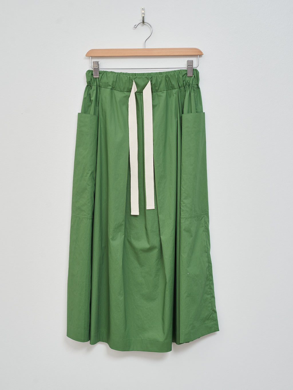 Namu Shop - Nicholson & Nicholson Kanon Poplin Skirt - Green