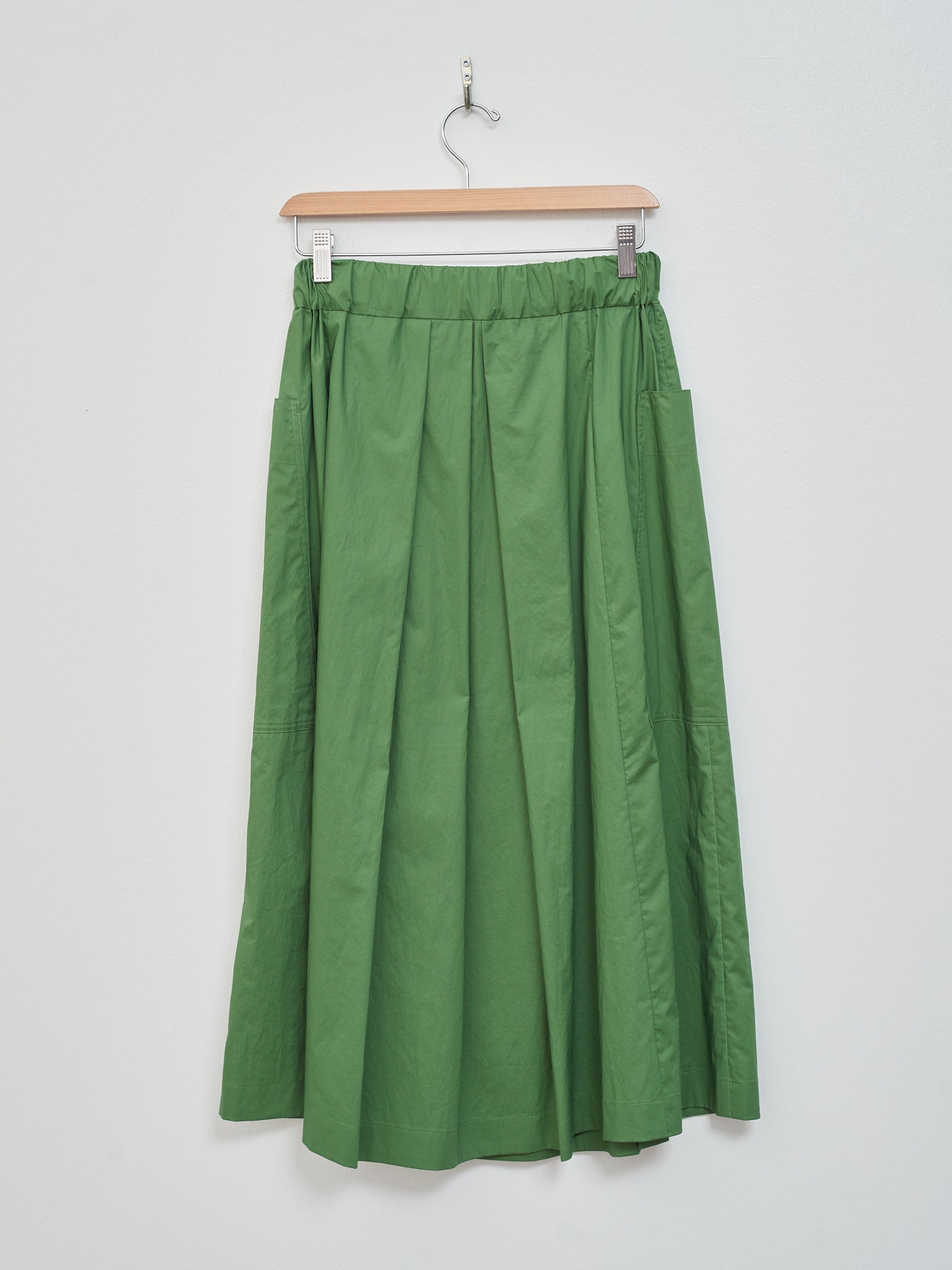 Namu Shop - Nicholson & Nicholson Kanon Poplin Skirt - Green