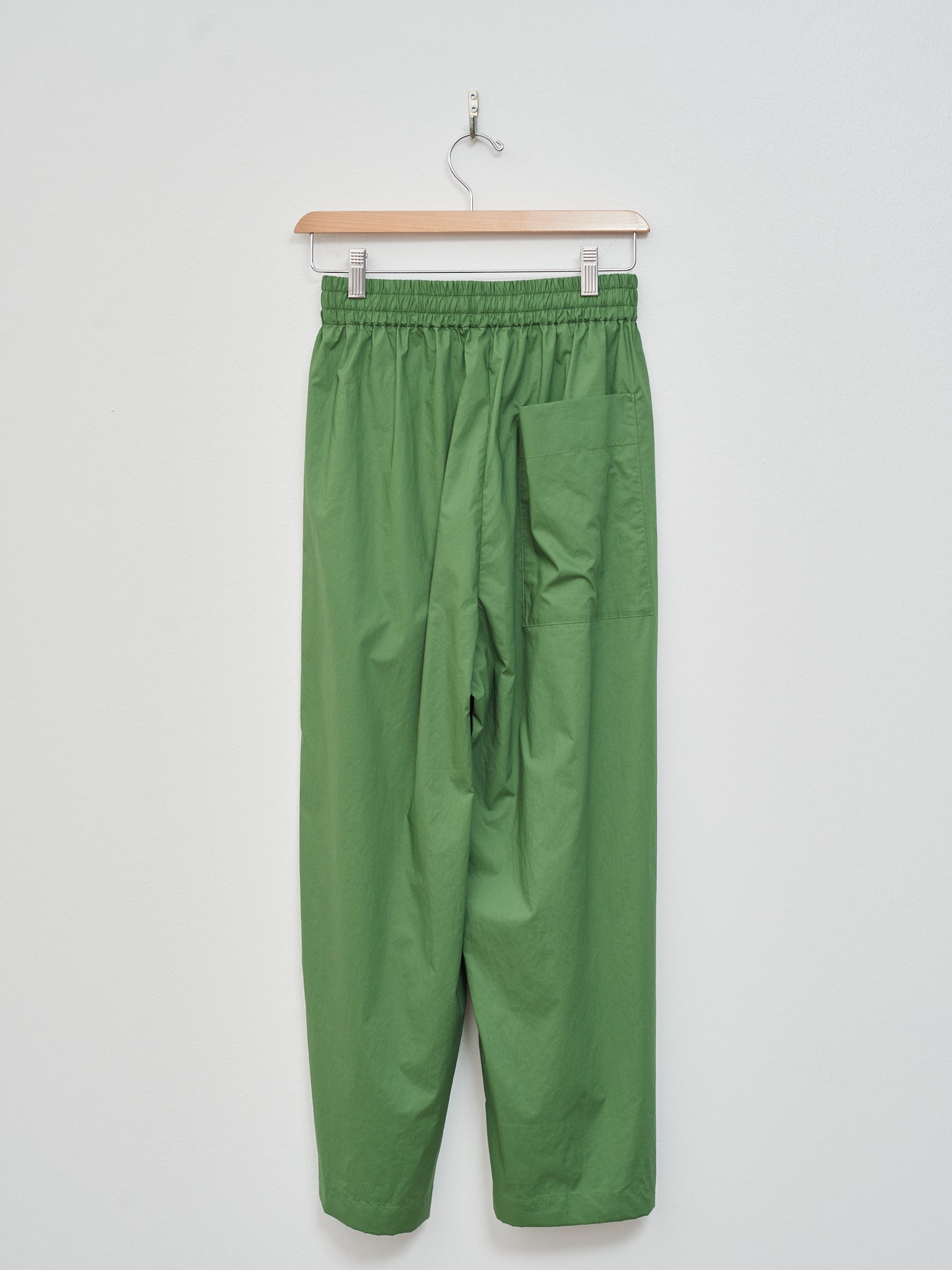 Namu Shop - Nicholson & Nicholson Hakama Poplin Trouser - Green