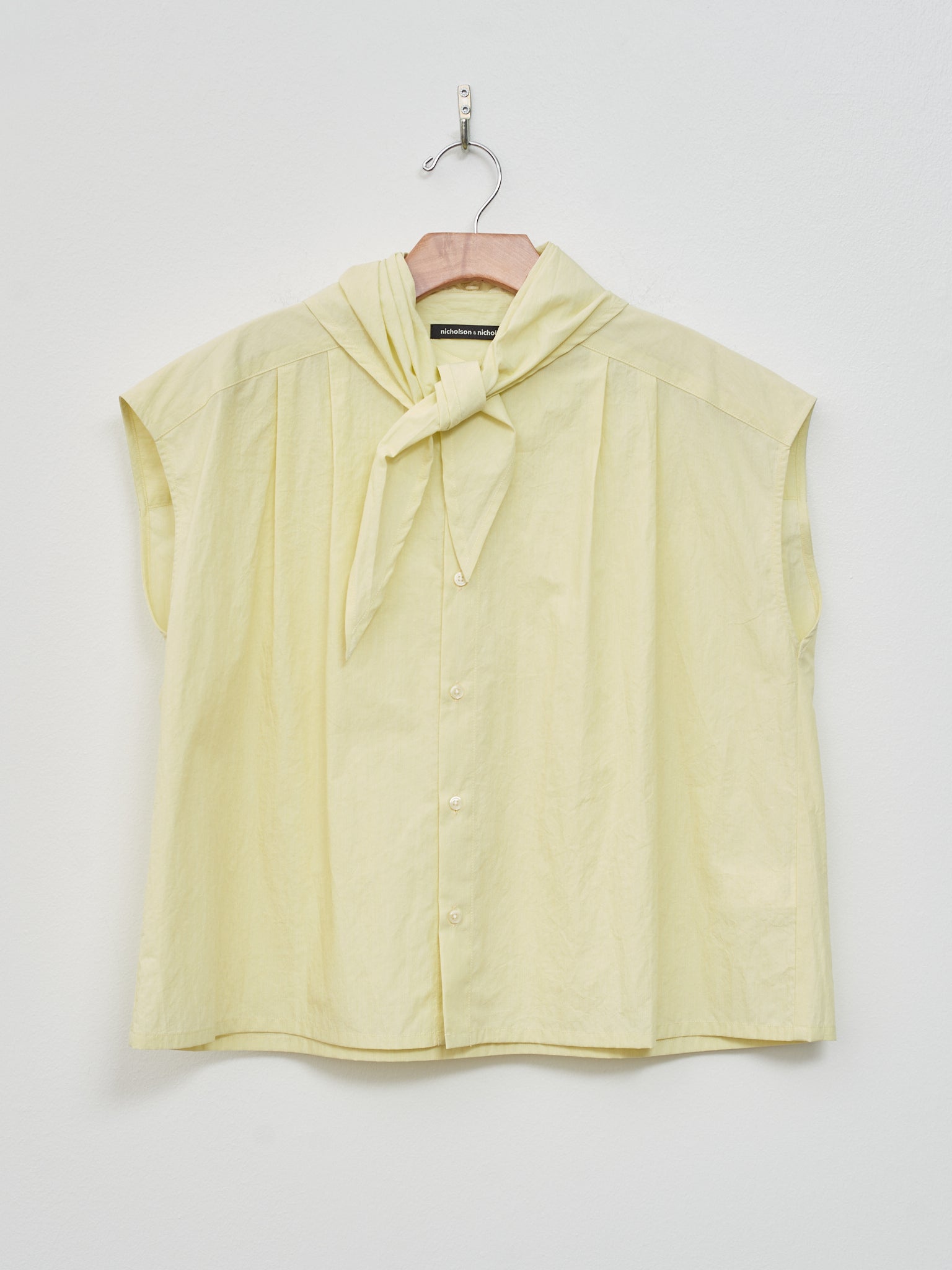 Namu Shop - Nicholson & Nicholson Smile Shirt - Yellow
