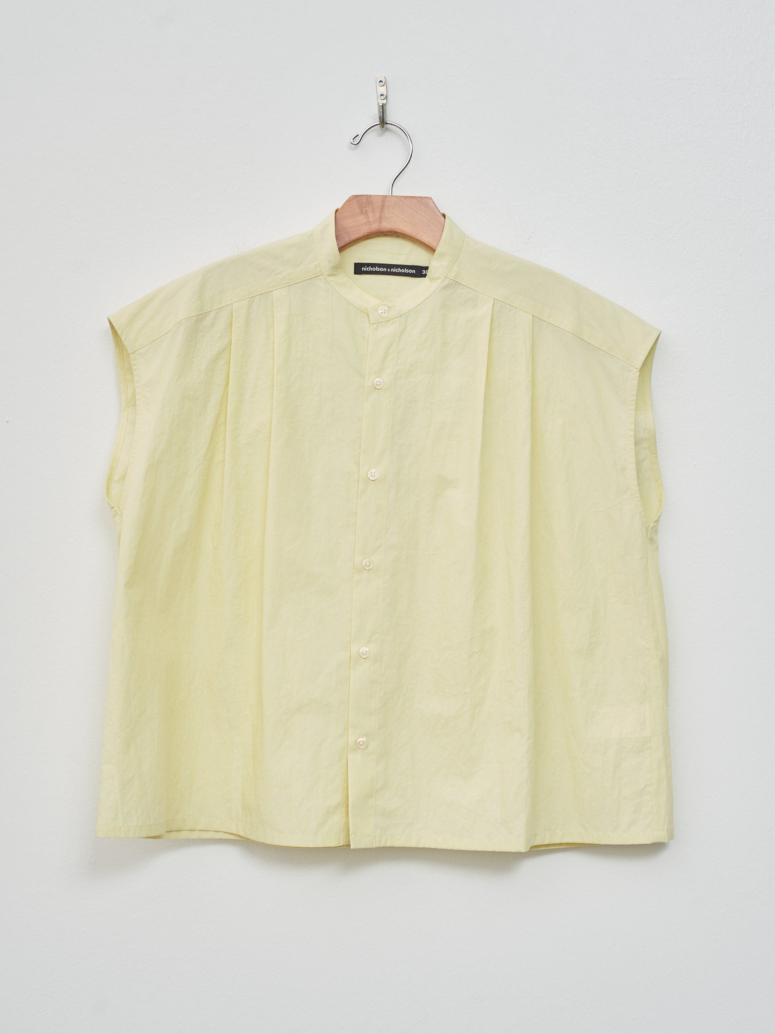 Namu Shop - Nicholson & Nicholson Smile Shirt - Yellow