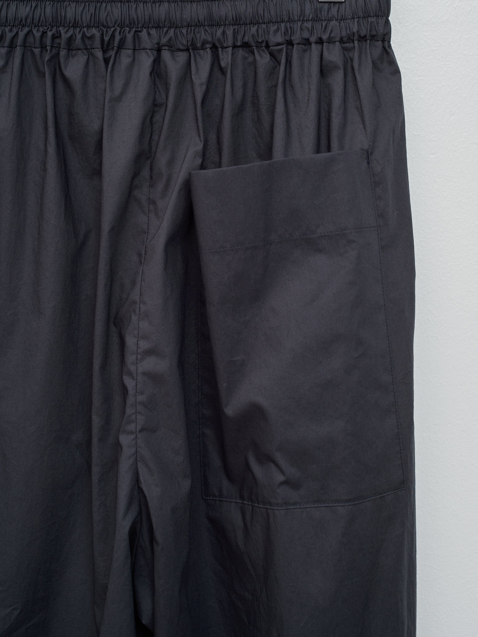 Namu Shop - Nicholson & Nicholson Hakama Poplin Trouser - Navy