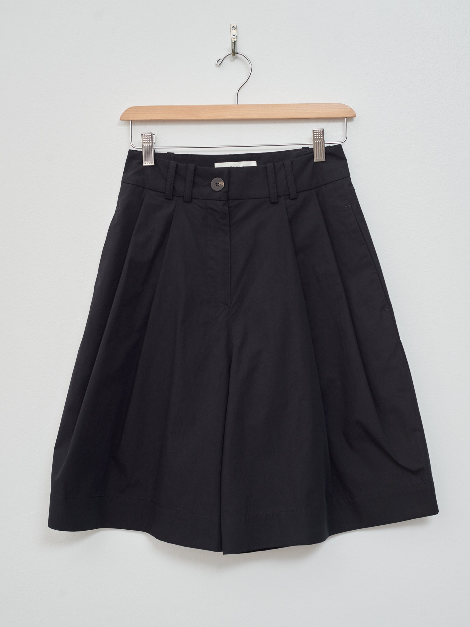 Namu Shop - Studio Nicholson Elasticated Short - Black