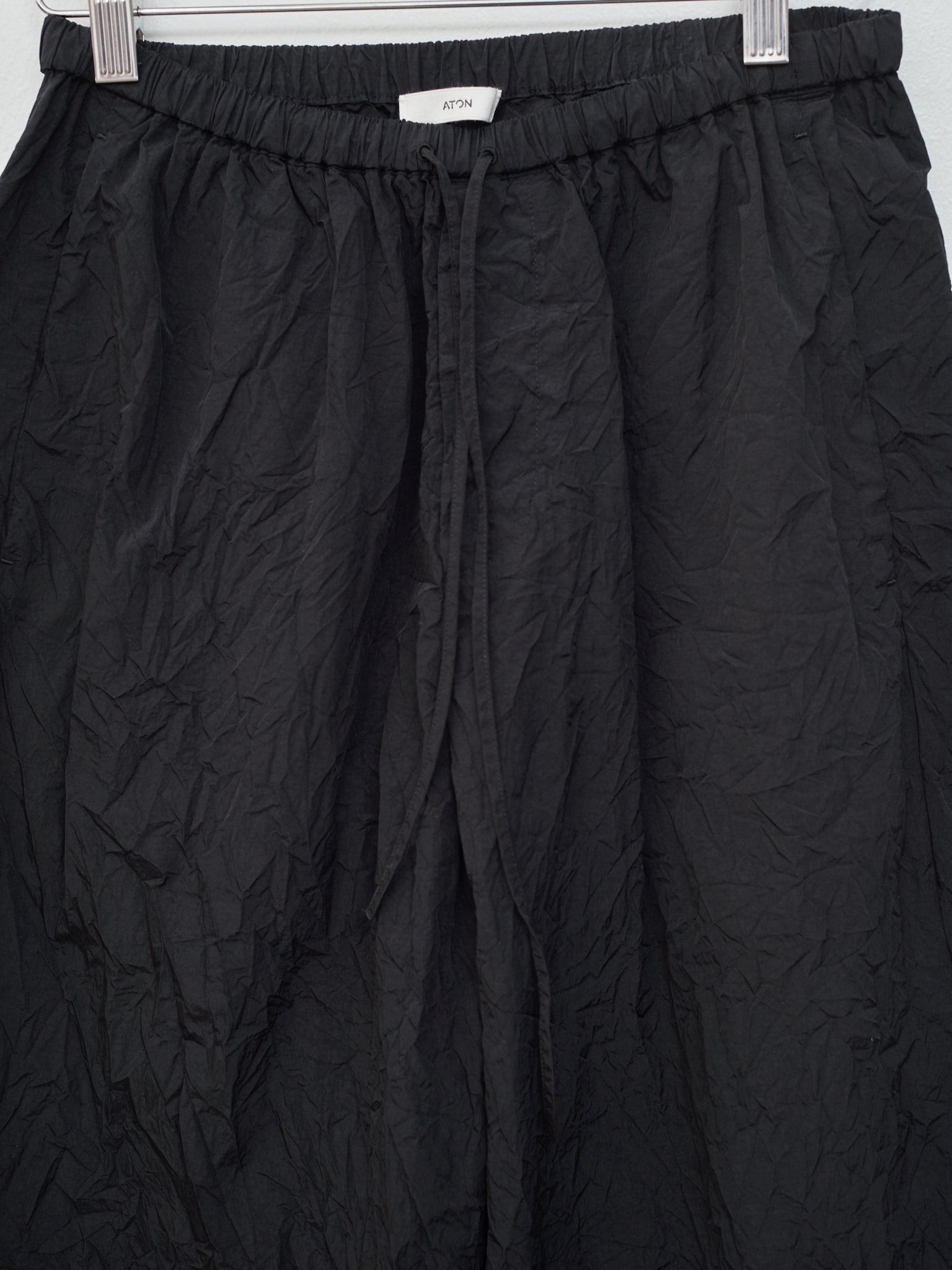 Namu Shop - Aton Catch Washer Nylon Over Pants - Black