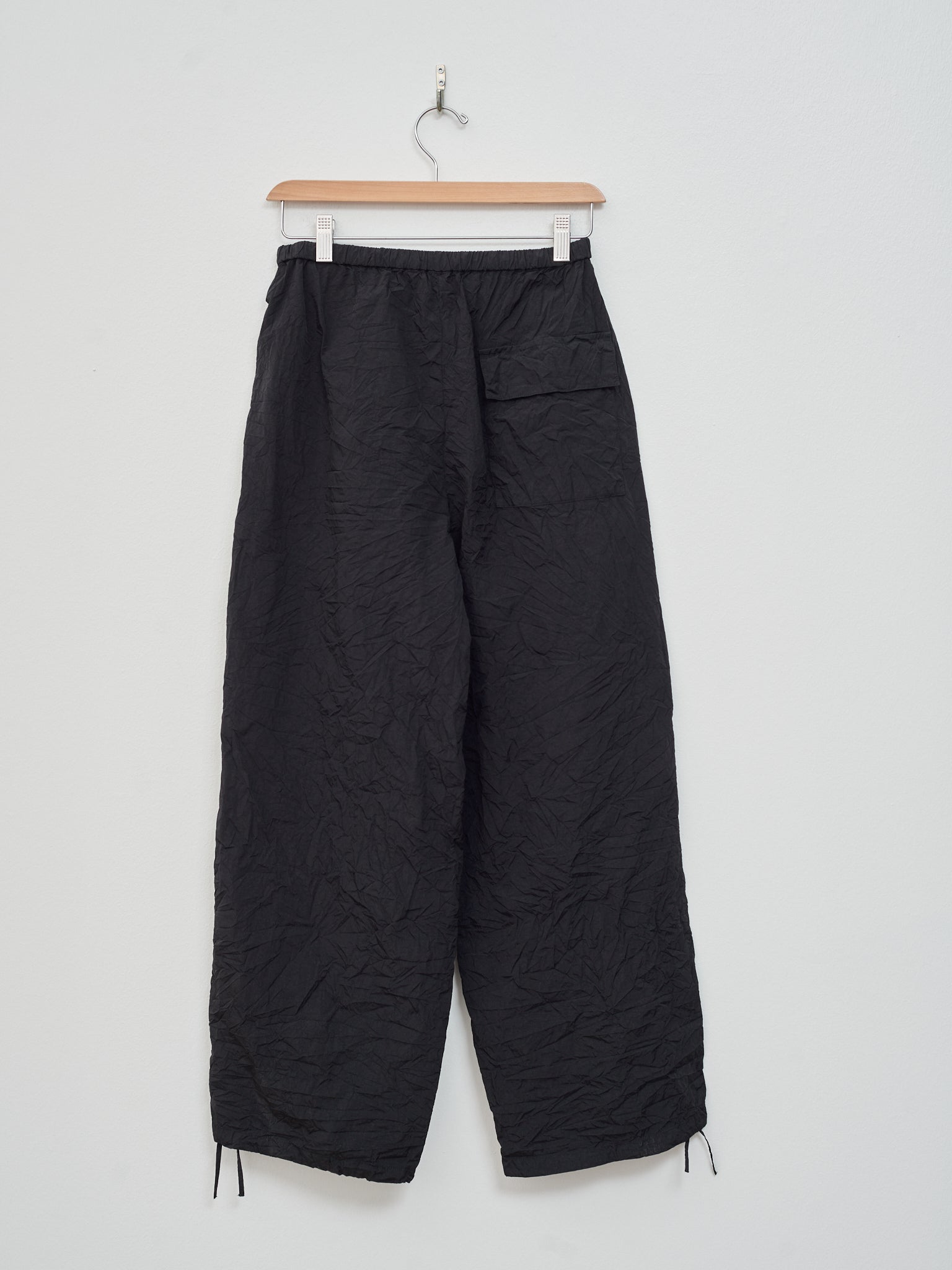 Namu Shop - Aton Catch Washer Nylon Over Pants - Black