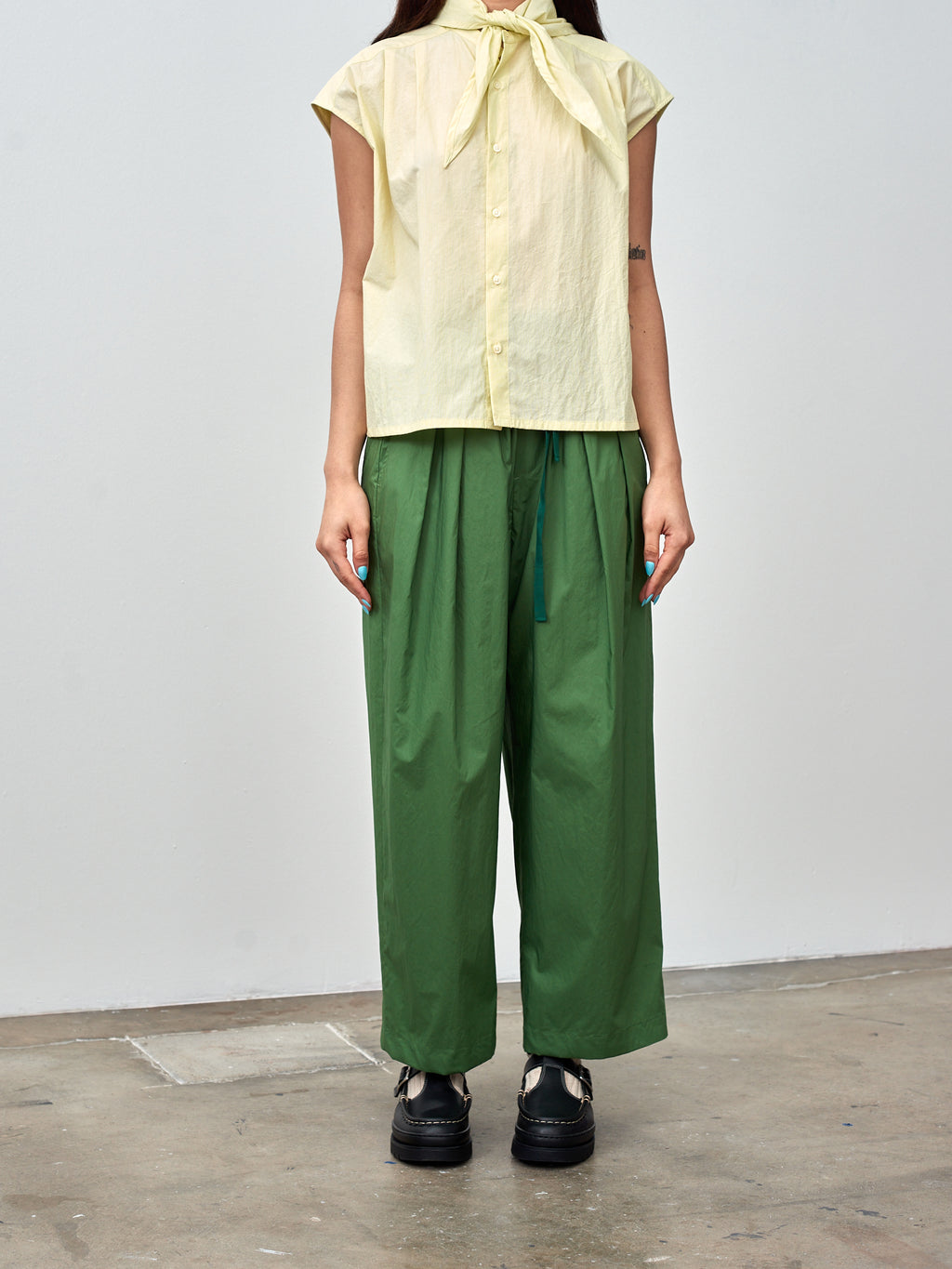 Namu Shop - Nicholson & Nicholson Smile Shirt - Yellow