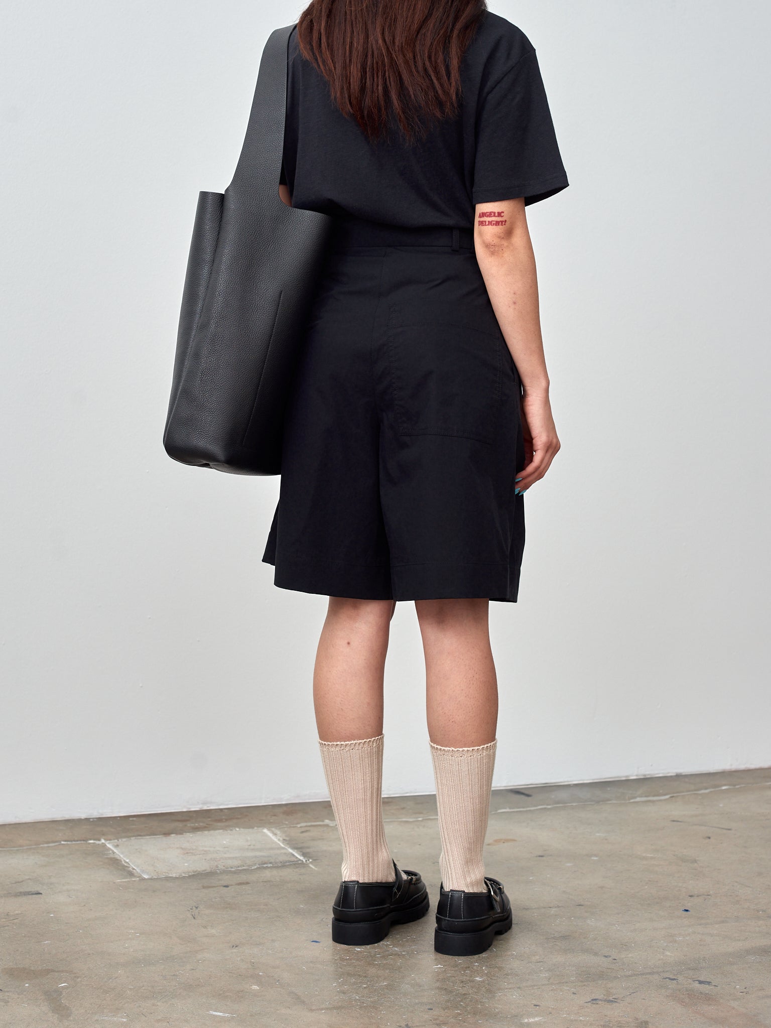 Namu Shop - Aeta Shoulder Tote - Black