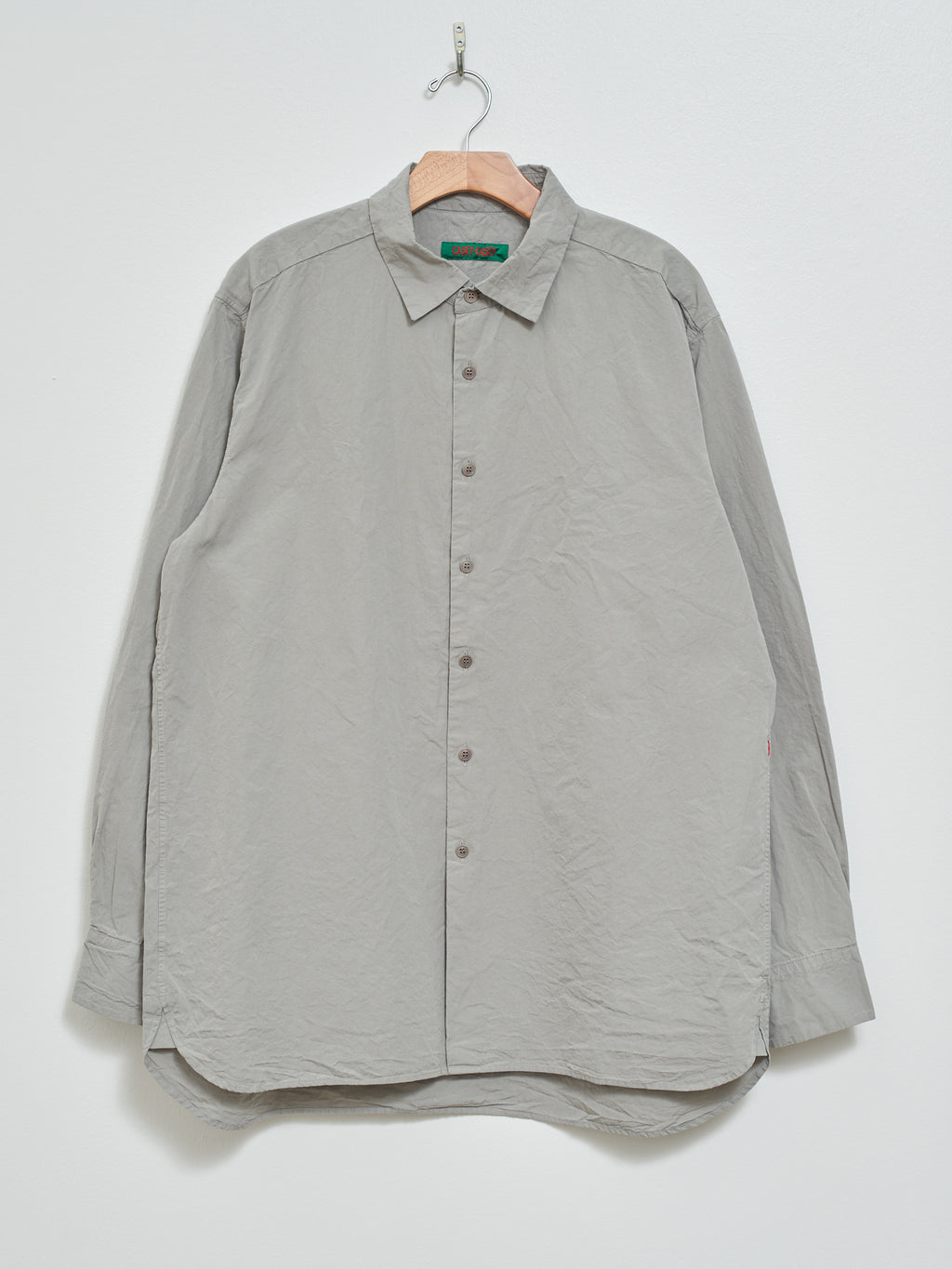 Namu Shop - Casey Casey Big Raccourcie Shirt - Light Gray