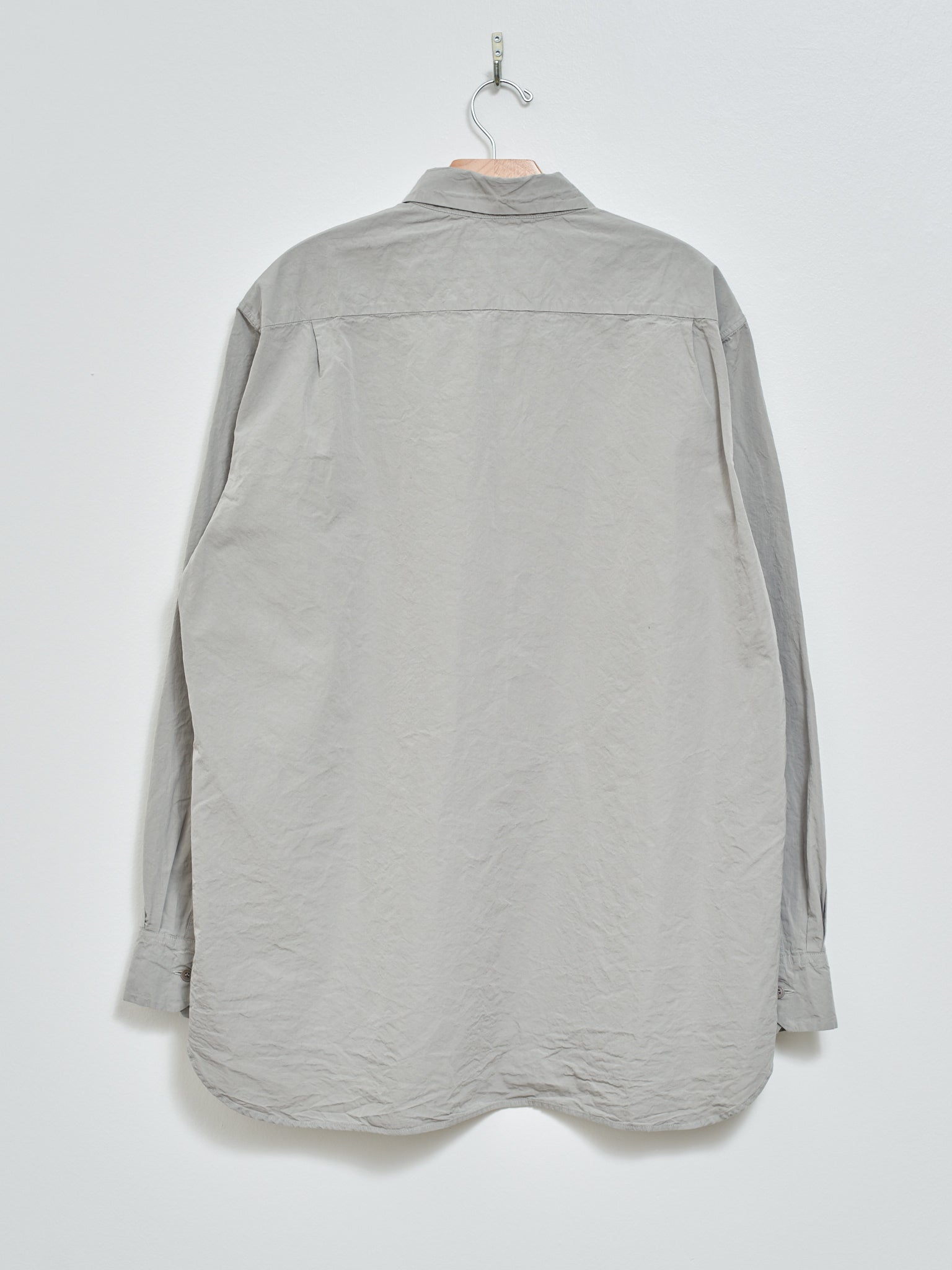 Namu Shop - Casey Casey Big Raccourcie Shirt - Light Gray