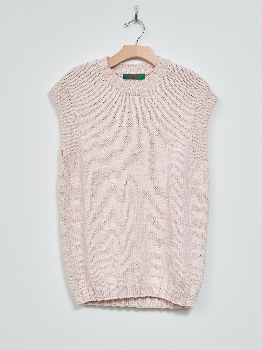 Namu Shop - Casey Casey Sleeveless Sweater - Pink