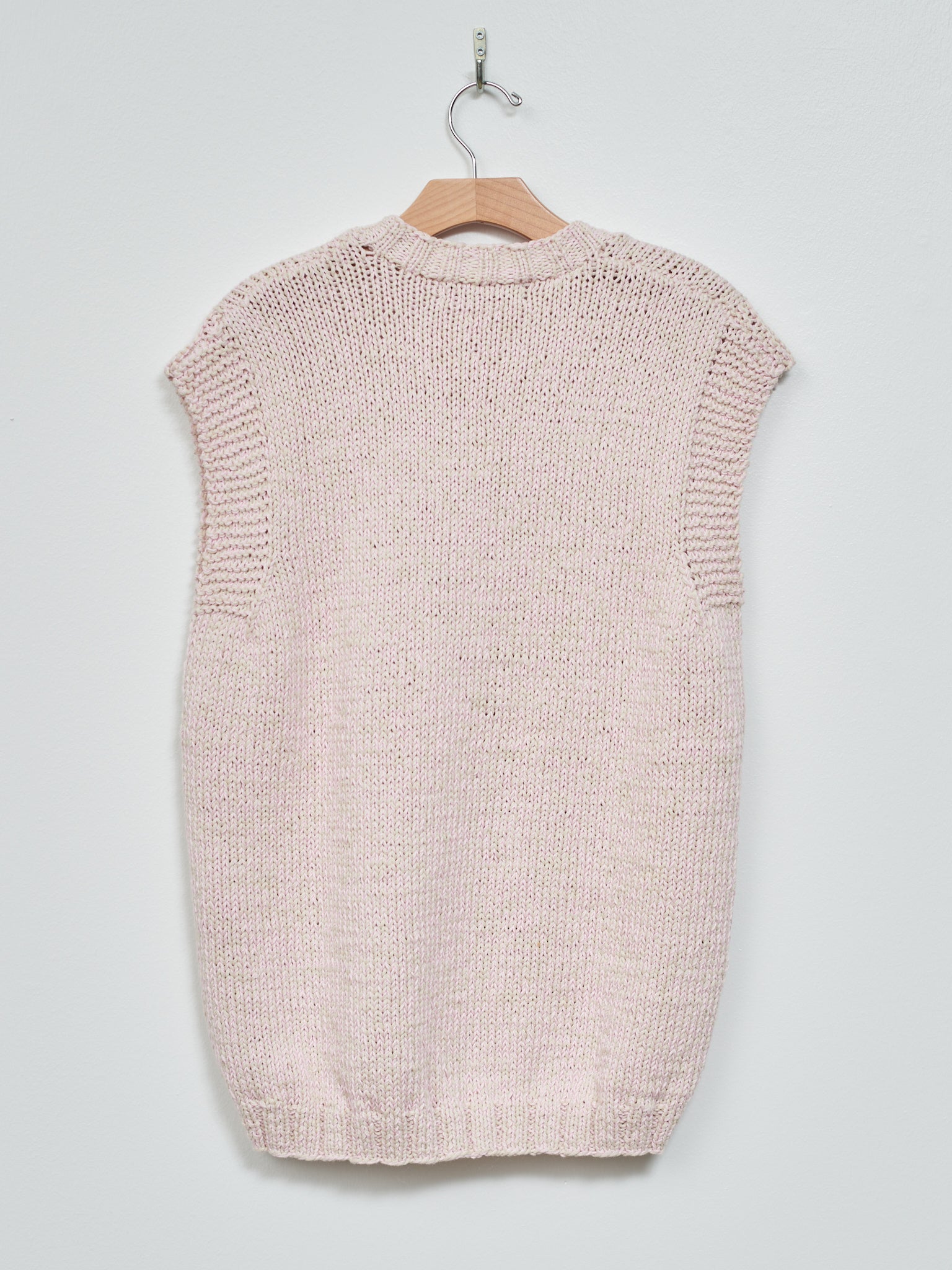 Namu Shop - Casey Casey Sleeveless Sweater - Pink