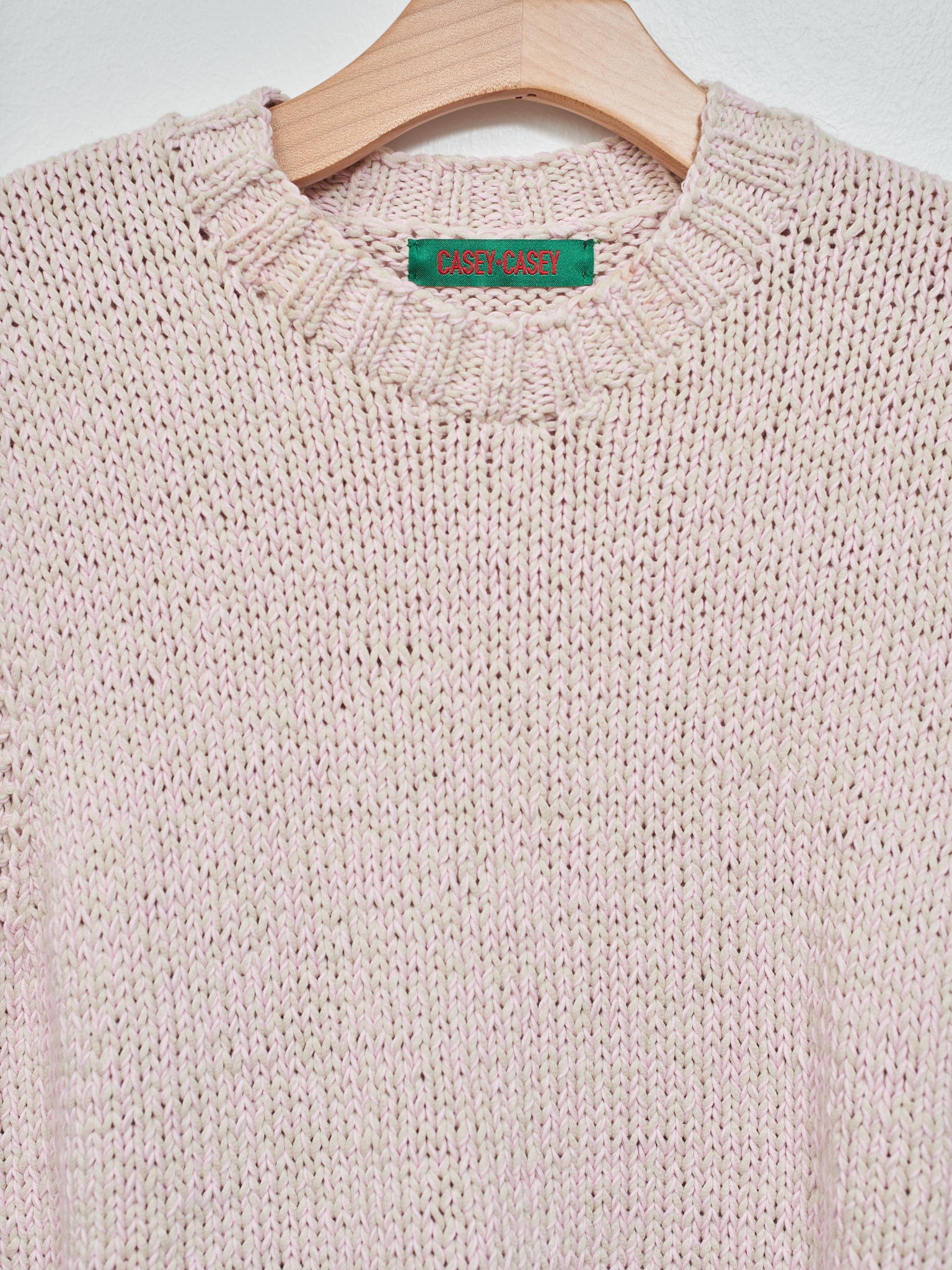 Namu Shop - Casey Casey Sleeveless Sweater - Pink