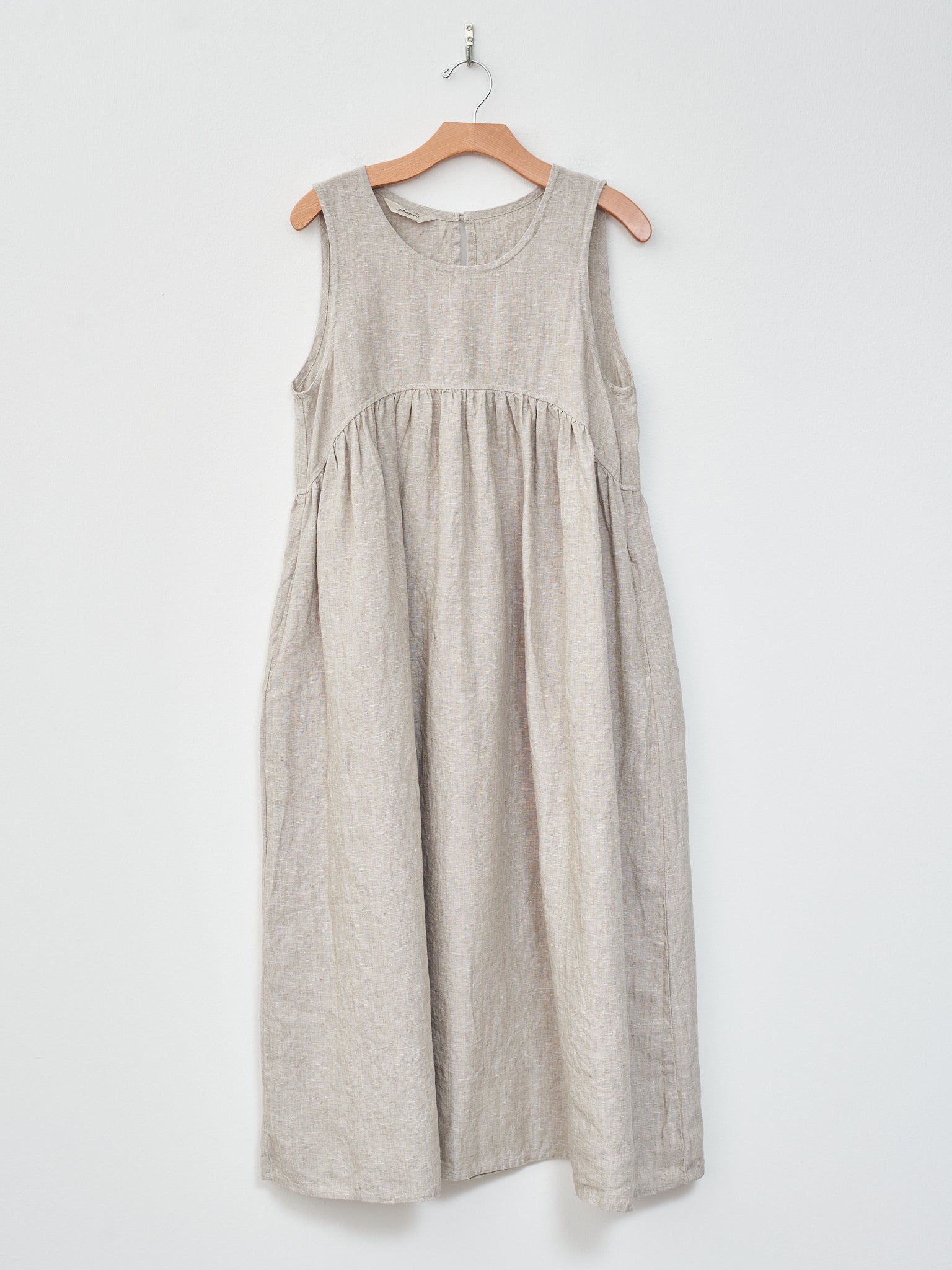 Linen Canvas Dress - Natural Linen Canvas Dress - Natural