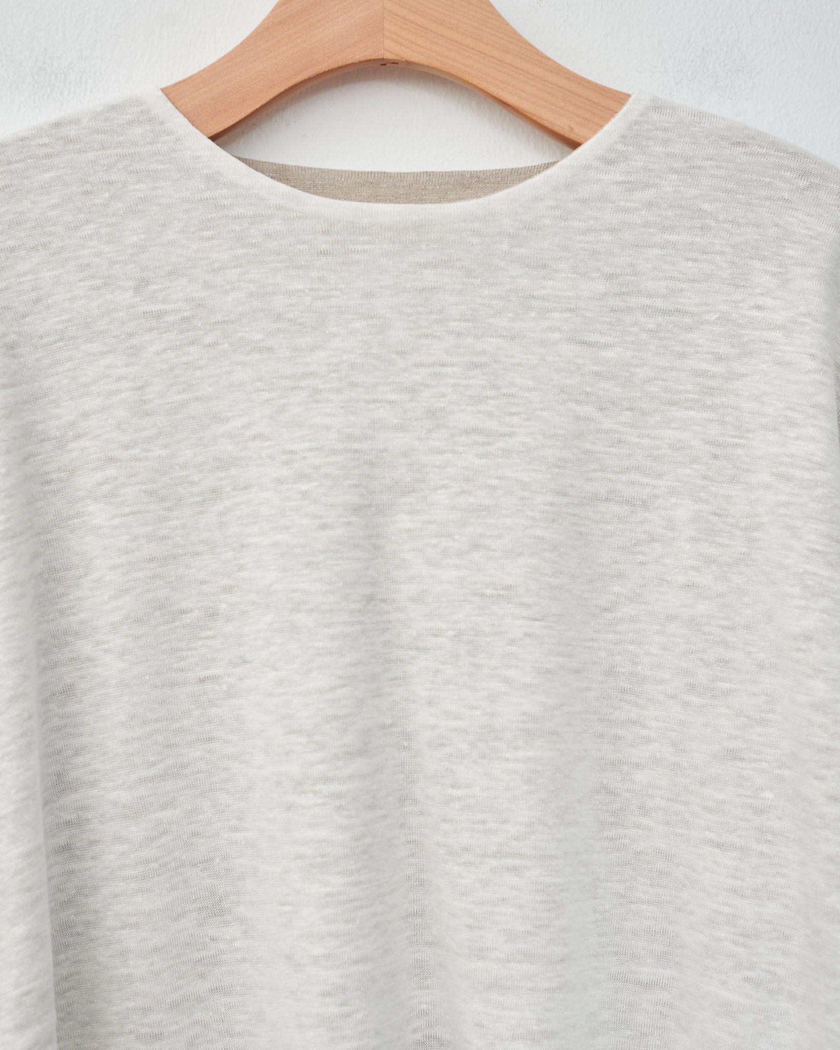 Namu Shop - Ichi Antiquites Reversible Pullover - White/Natural