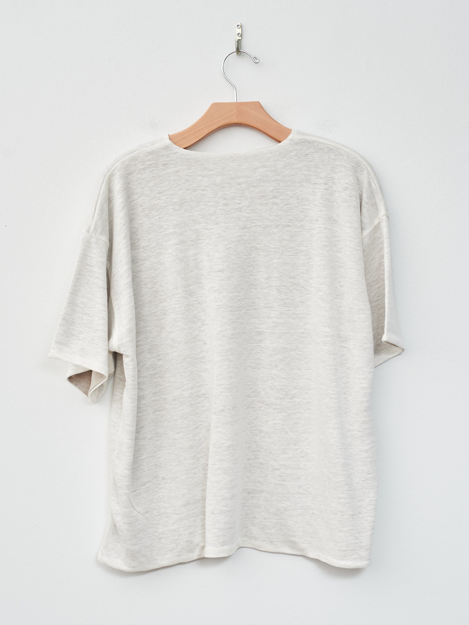 Namu Shop - Ichi Antiquites Reversible Pullover - White/Natural