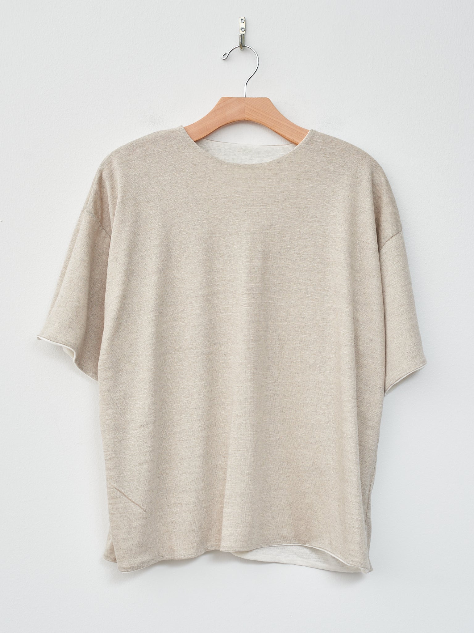 Namu Shop - Ichi Antiquites Reversible Pullover - White/Natural