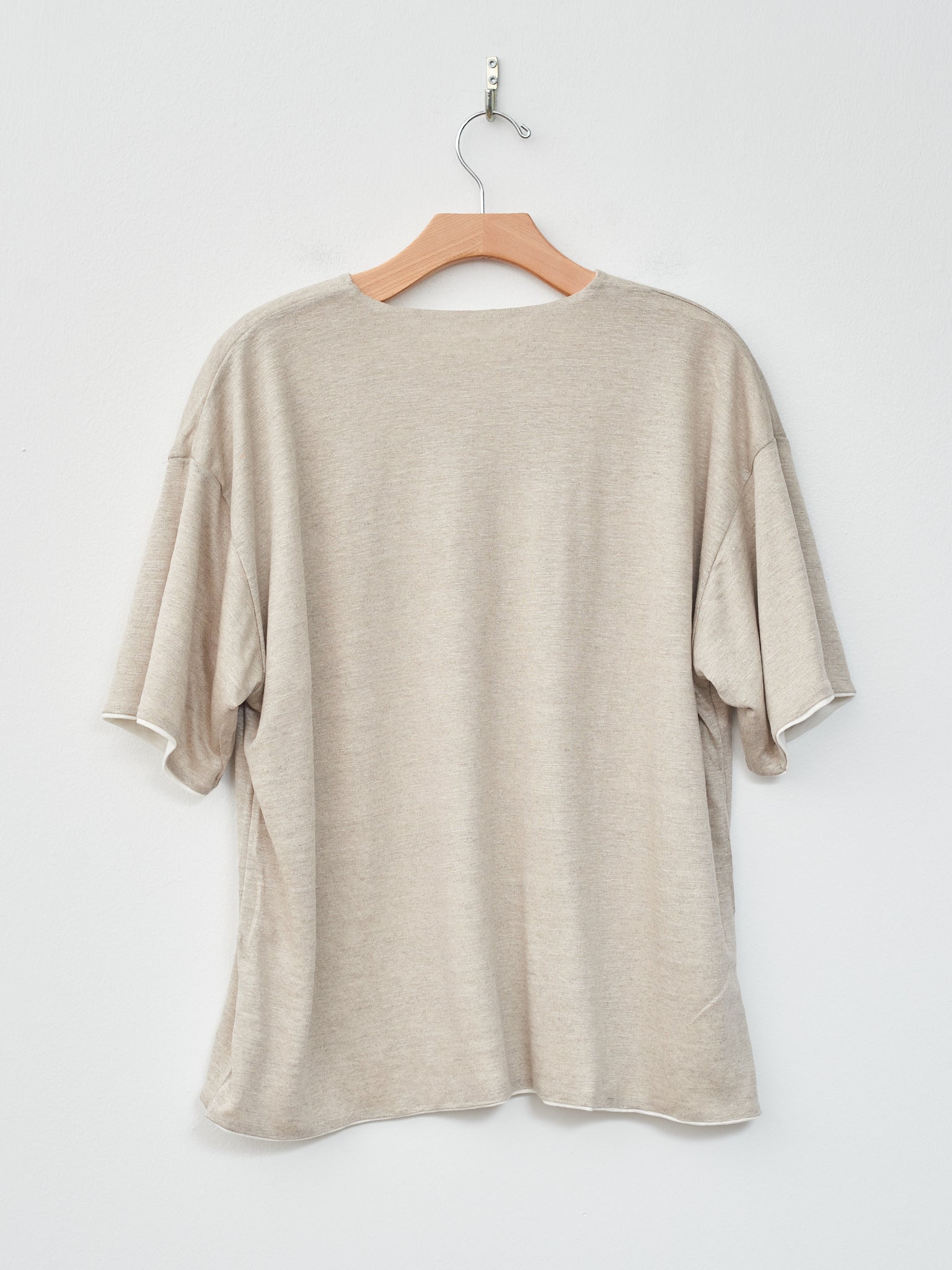 Namu Shop - Ichi Antiquites Reversible Pullover - White/Natural