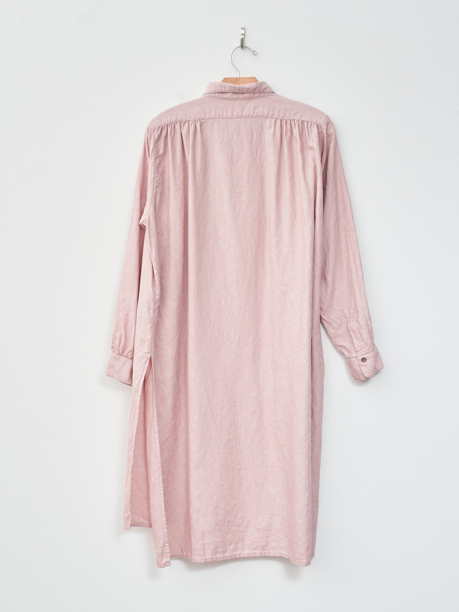 Namu Shop - Ichi Antiquites Azumadaki Vintage French Cotton Pullover Shirt - Pink