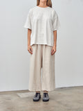 Namu Shop - Ichi Antiquites Reversible Pullover - White/Natural