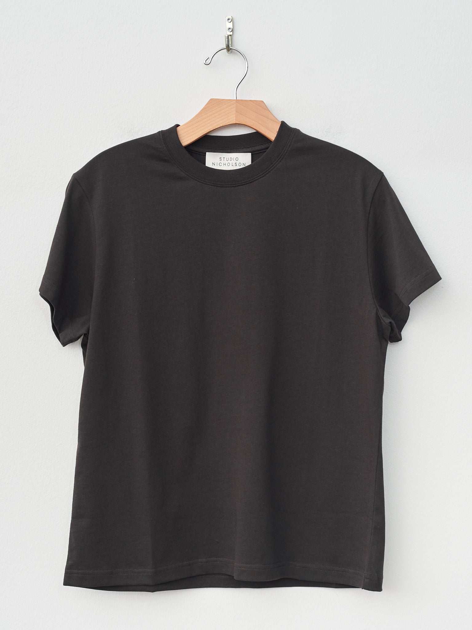 Namu Shop - Studio Nicholson Marine Tee - Black Grape