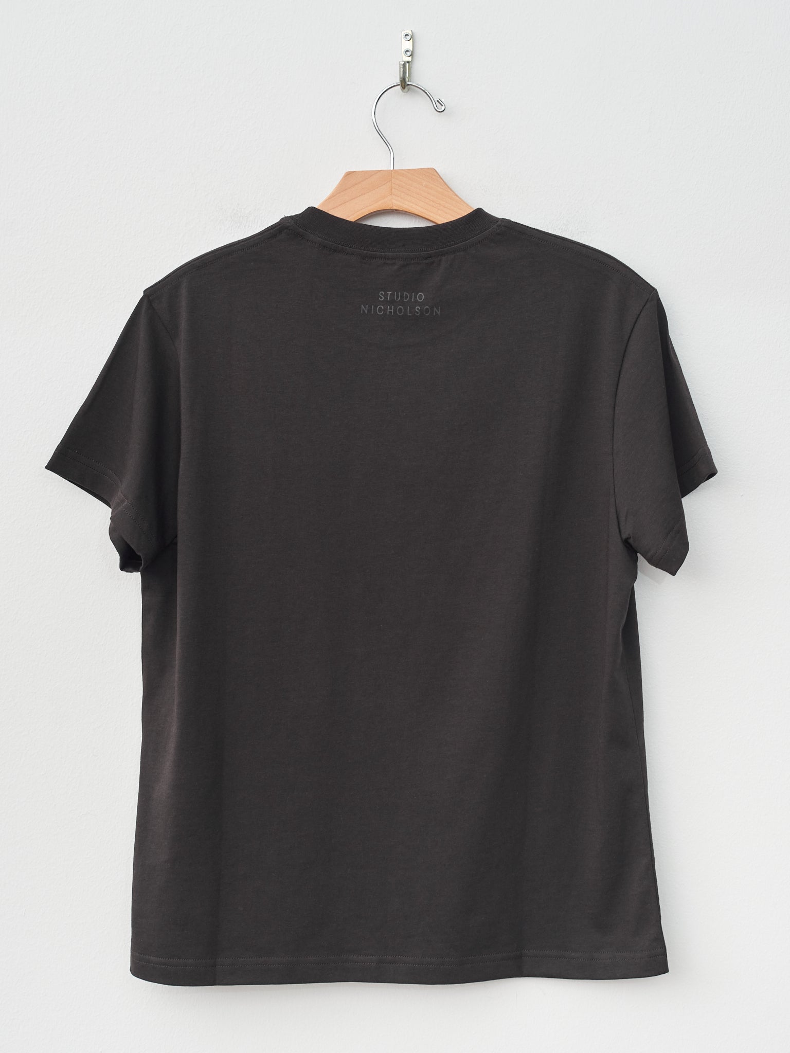 Namu Shop - Studio Nicholson Marine Tee - Black Grape