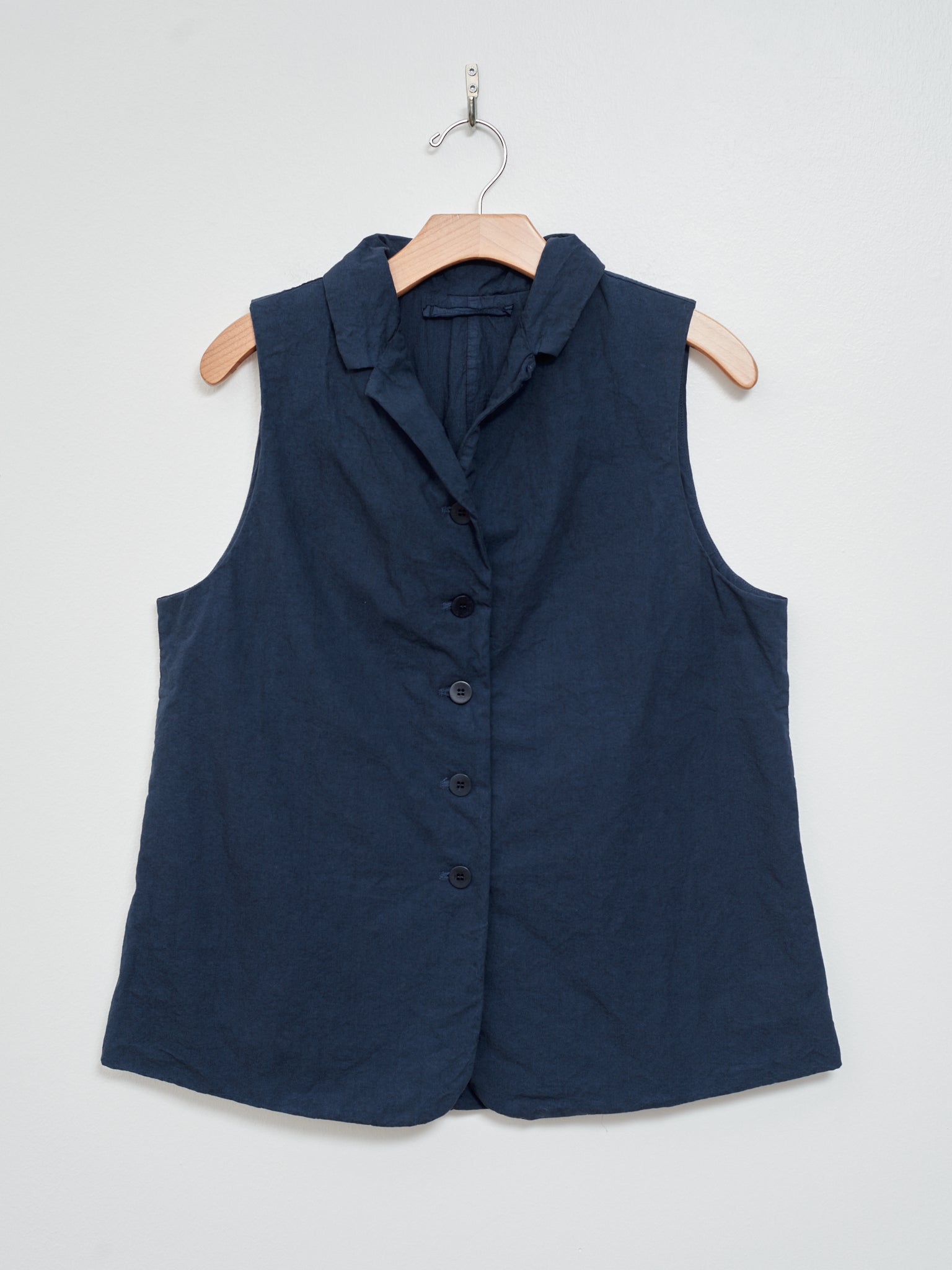 Namu Shop - Album di Famiglia Sleeveless Blazer CC - Navy