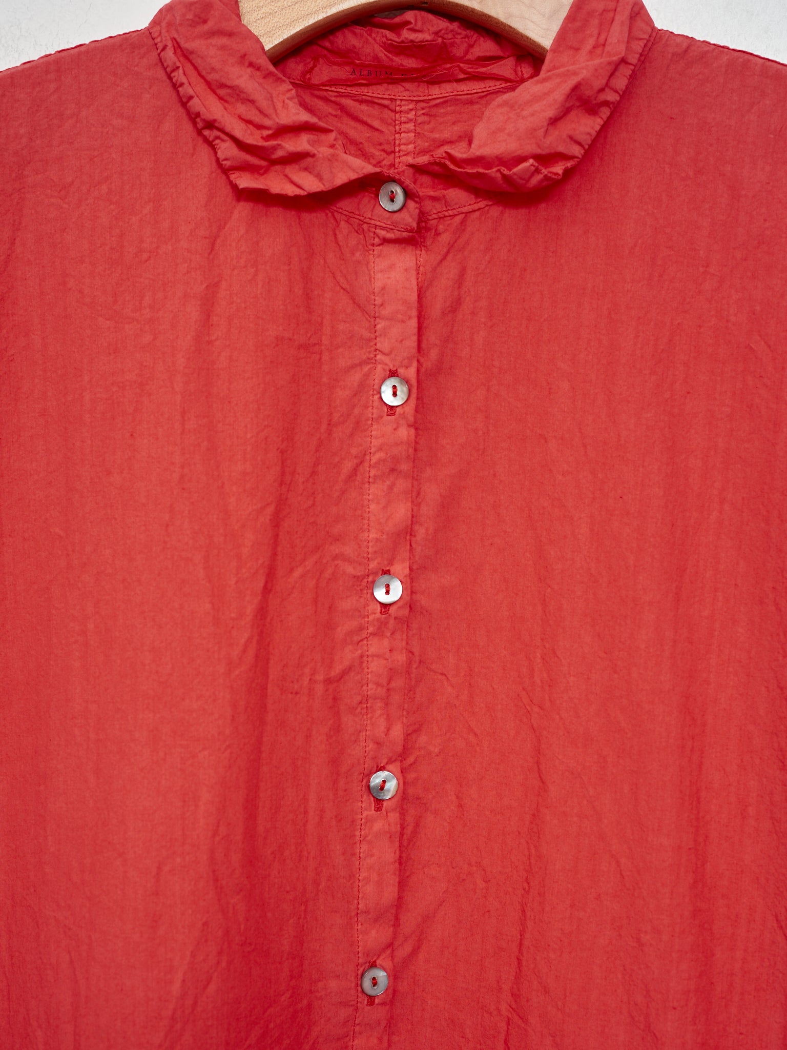 Namu Shop - Album di Famiglia Long Shirt Dress TC - Poppy Red