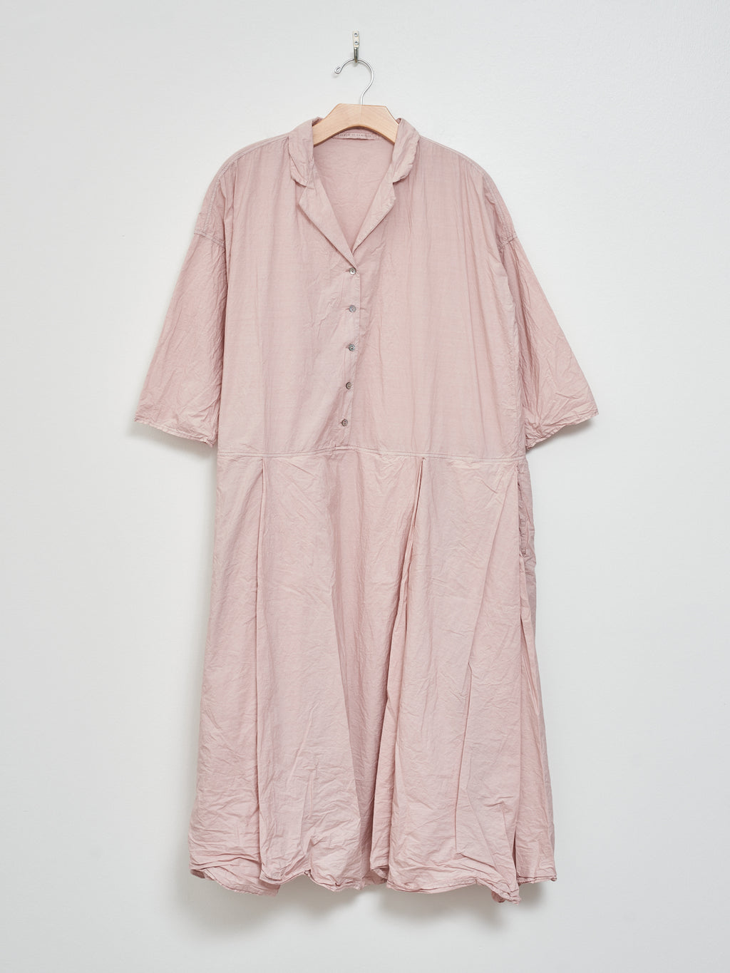 Namu Shop - Album di Famiglia Tailored Collar Dress TC - Petal Pink