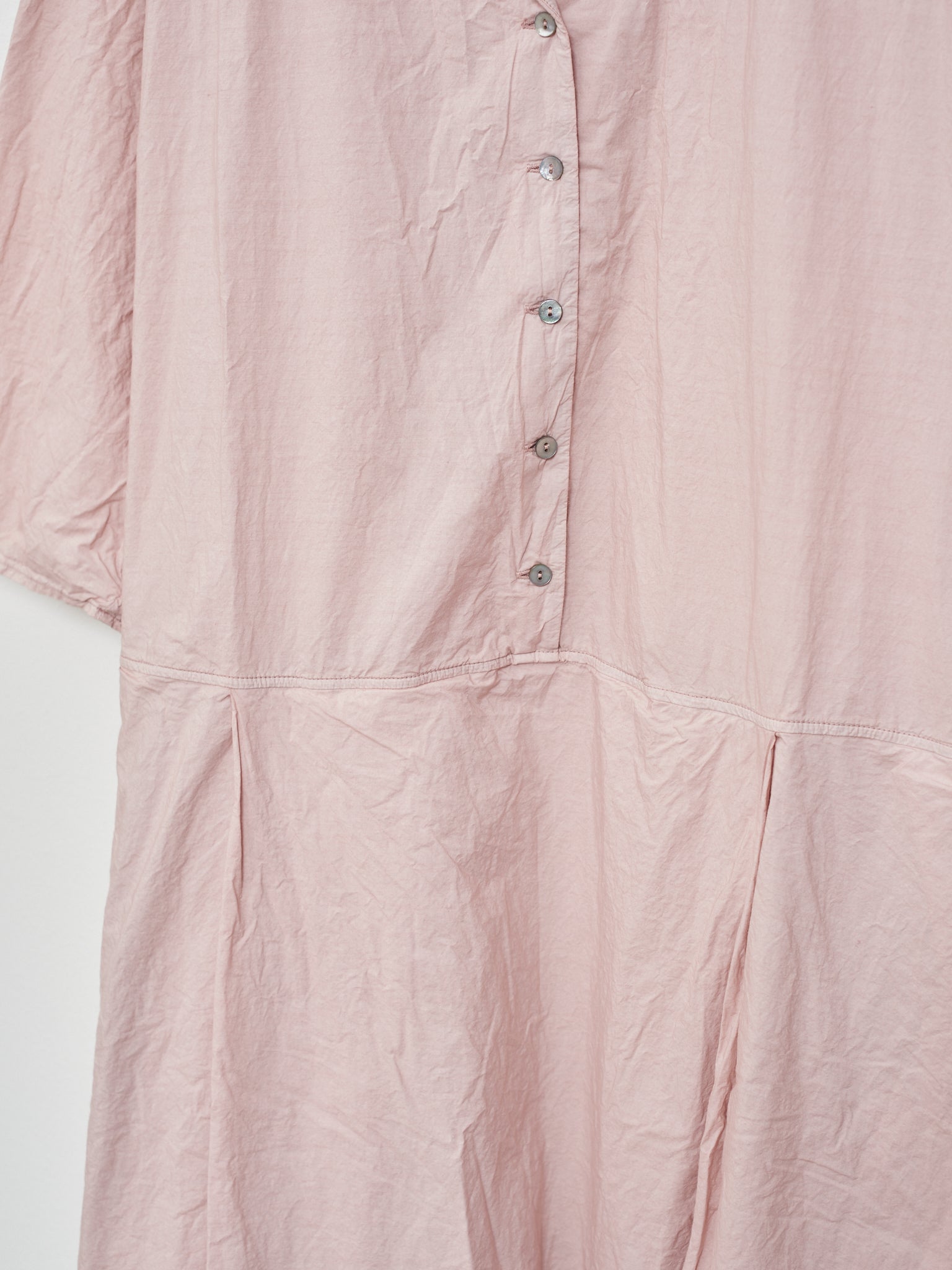 Namu Shop - Album di Famiglia Tailored Collar Dress TC - Petal Pink