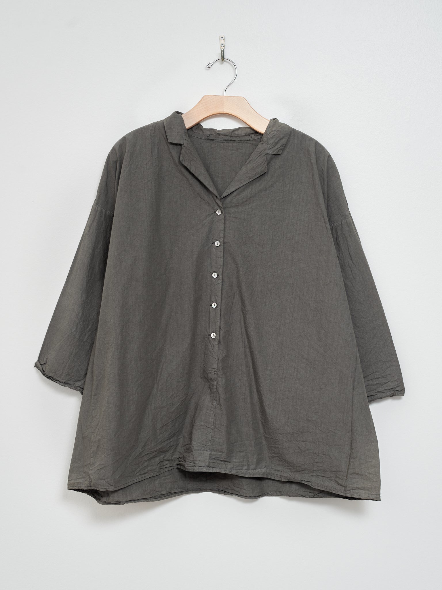 Namu Shop - Album di Famiglia Loose Shirt TC - Anthracite