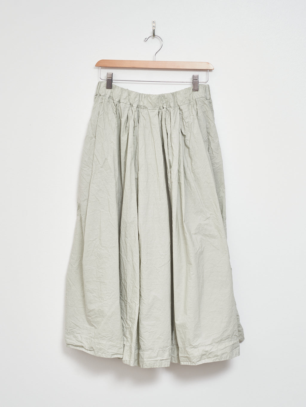 Namu Shop - Album di Famiglia Pleated Long Skirt TC - Almond