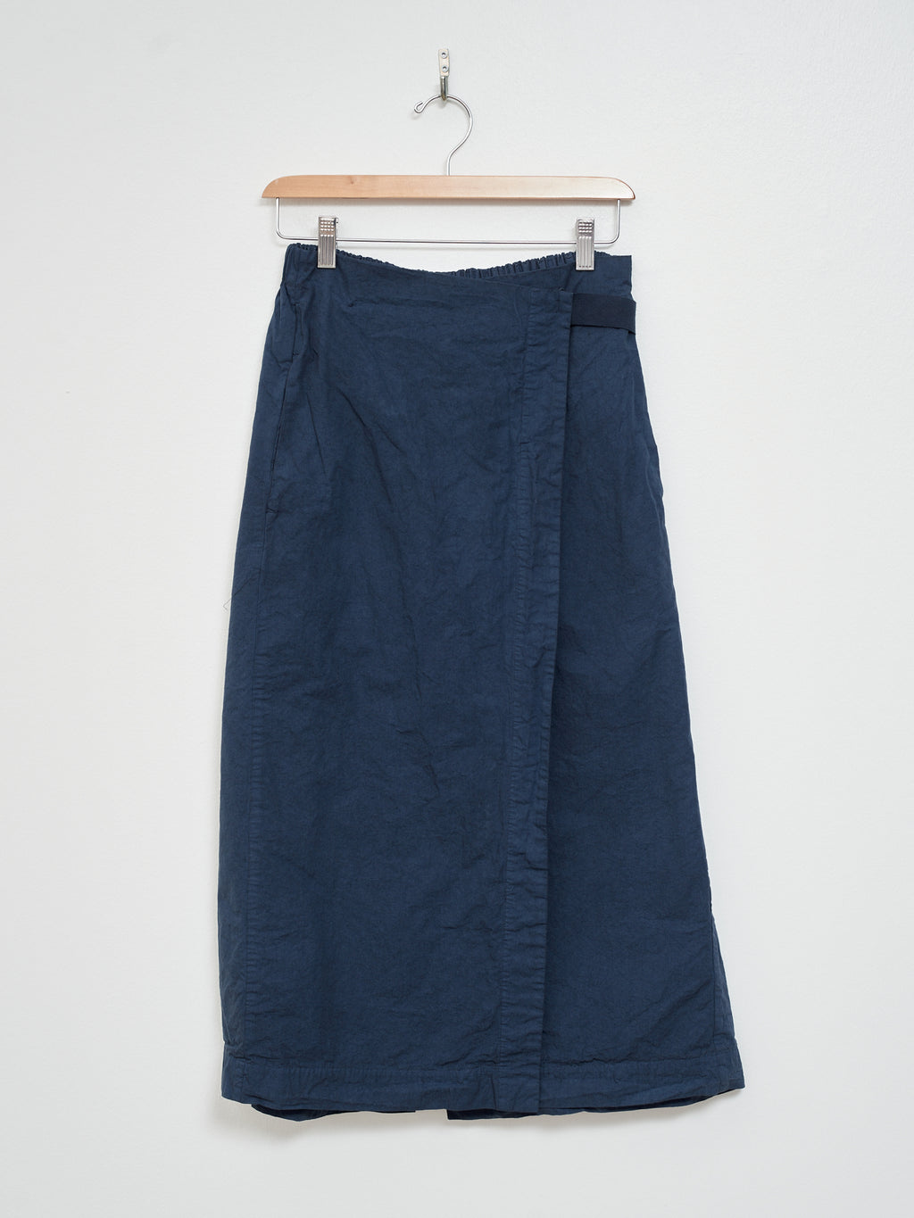 Namu Shop - Album di Famiglia Wrap Skirt CC - Navy