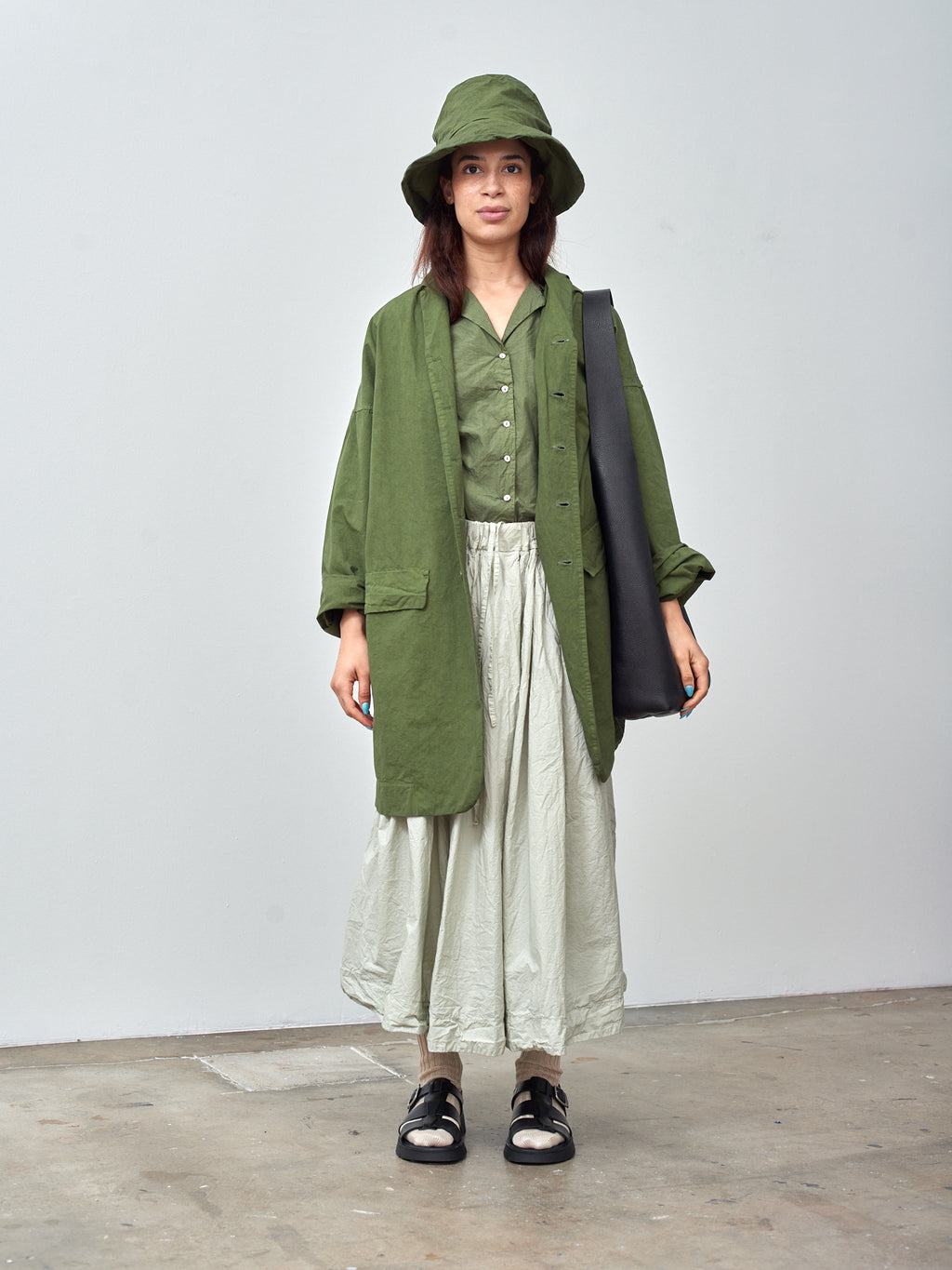 Namu Shop - Album di Famiglia Long Blazer CC - Green Lawn