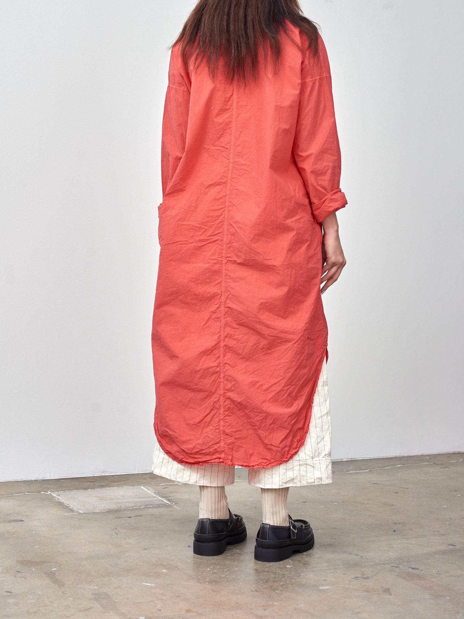 Namu Shop - Album di Famiglia Long Shirt Dress TC - Poppy Red