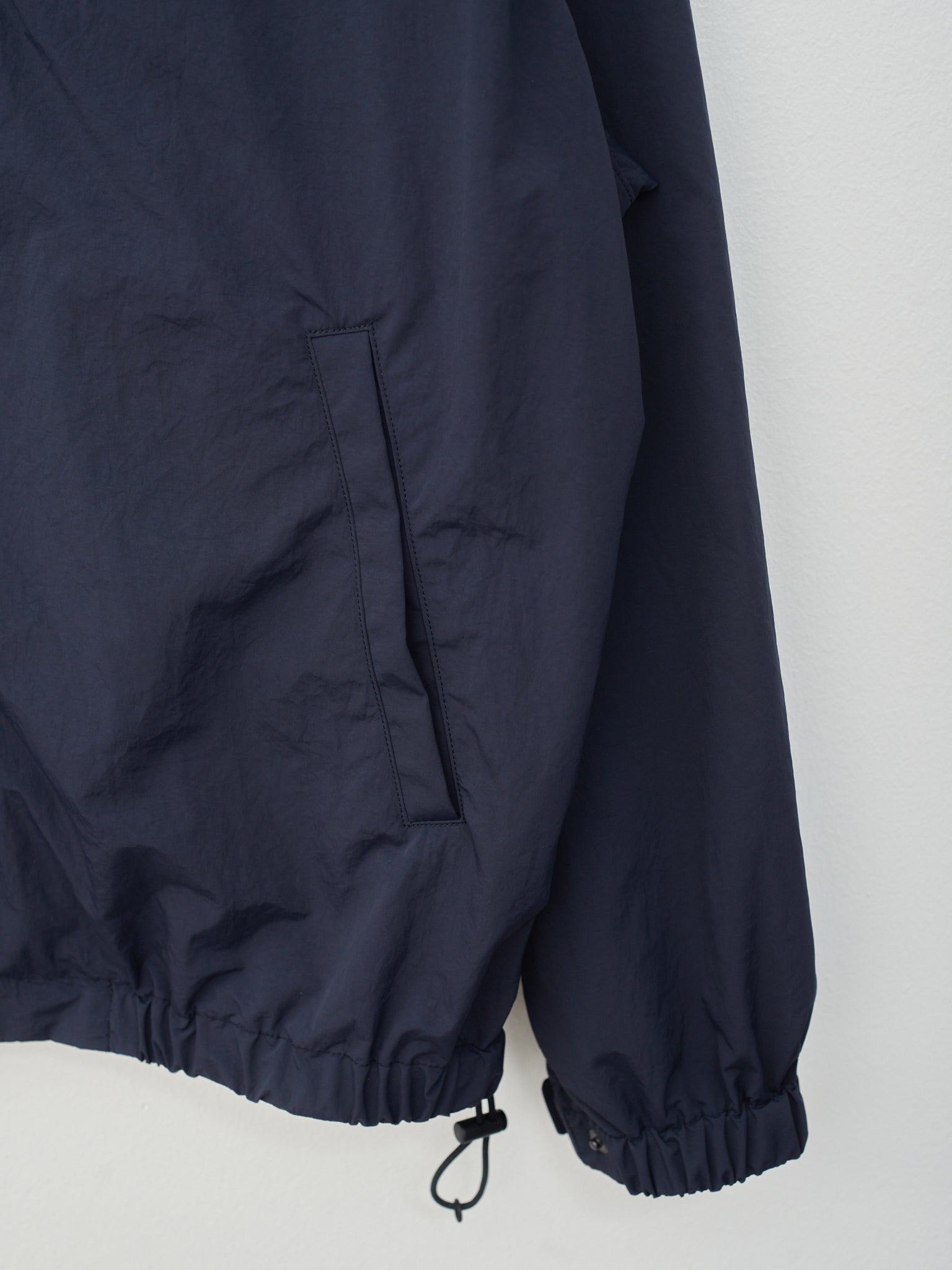 Namu Shop - Y Recycle Nylon Mix Blouson - Navy