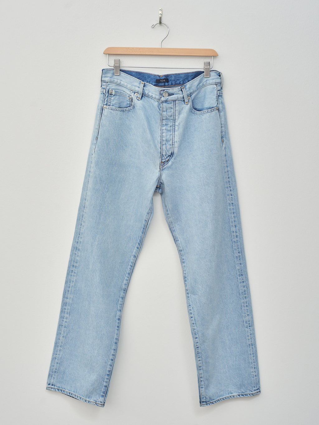 Namu Shop - Yleve 13.5oz Denim Straight Fade - Ice Indigo