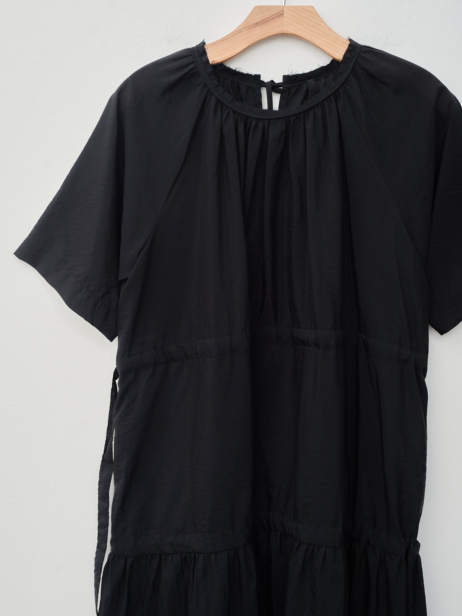 Namu Shop - Sara Lanzi Ripstop Balloon Dress - Black