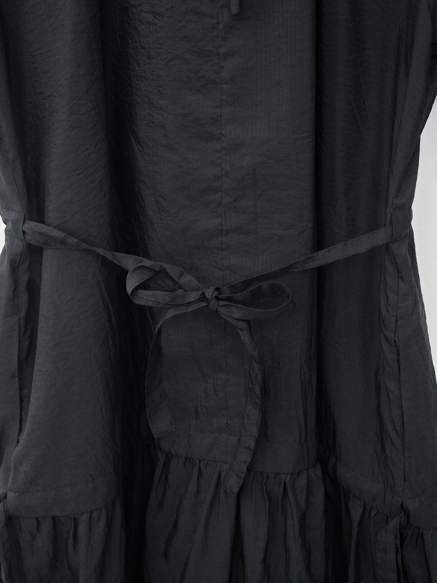 Namu Shop - Sara Lanzi Ripstop Balloon Dress - Black