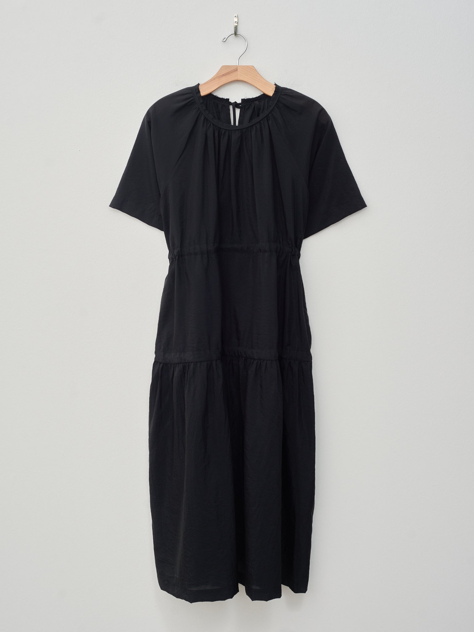 Namu Shop - Sara Lanzi Ripstop Balloon Dress - Black