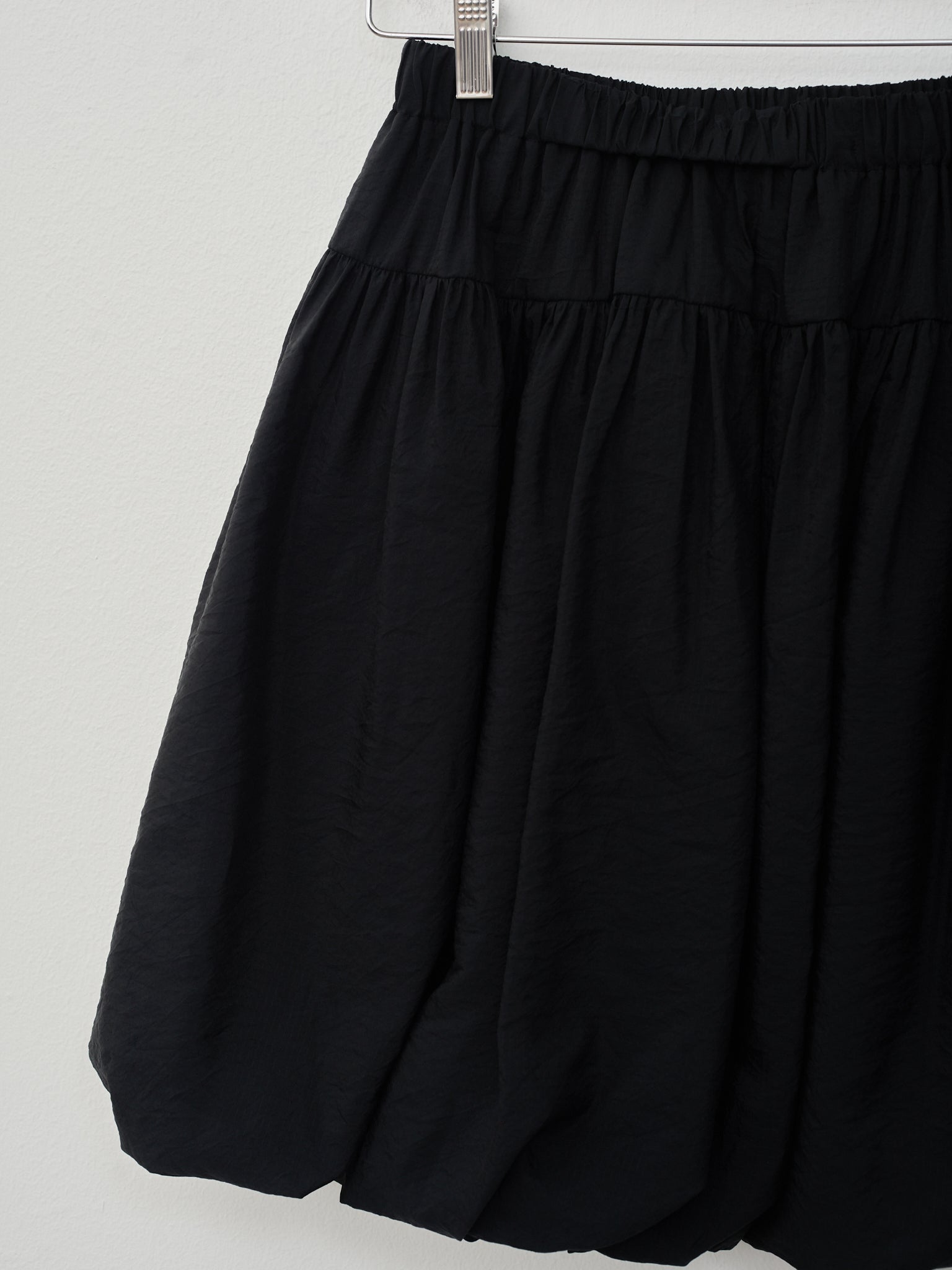 Namu Shop - Sara Lanzi Ripstop Balloon Skirt - Black