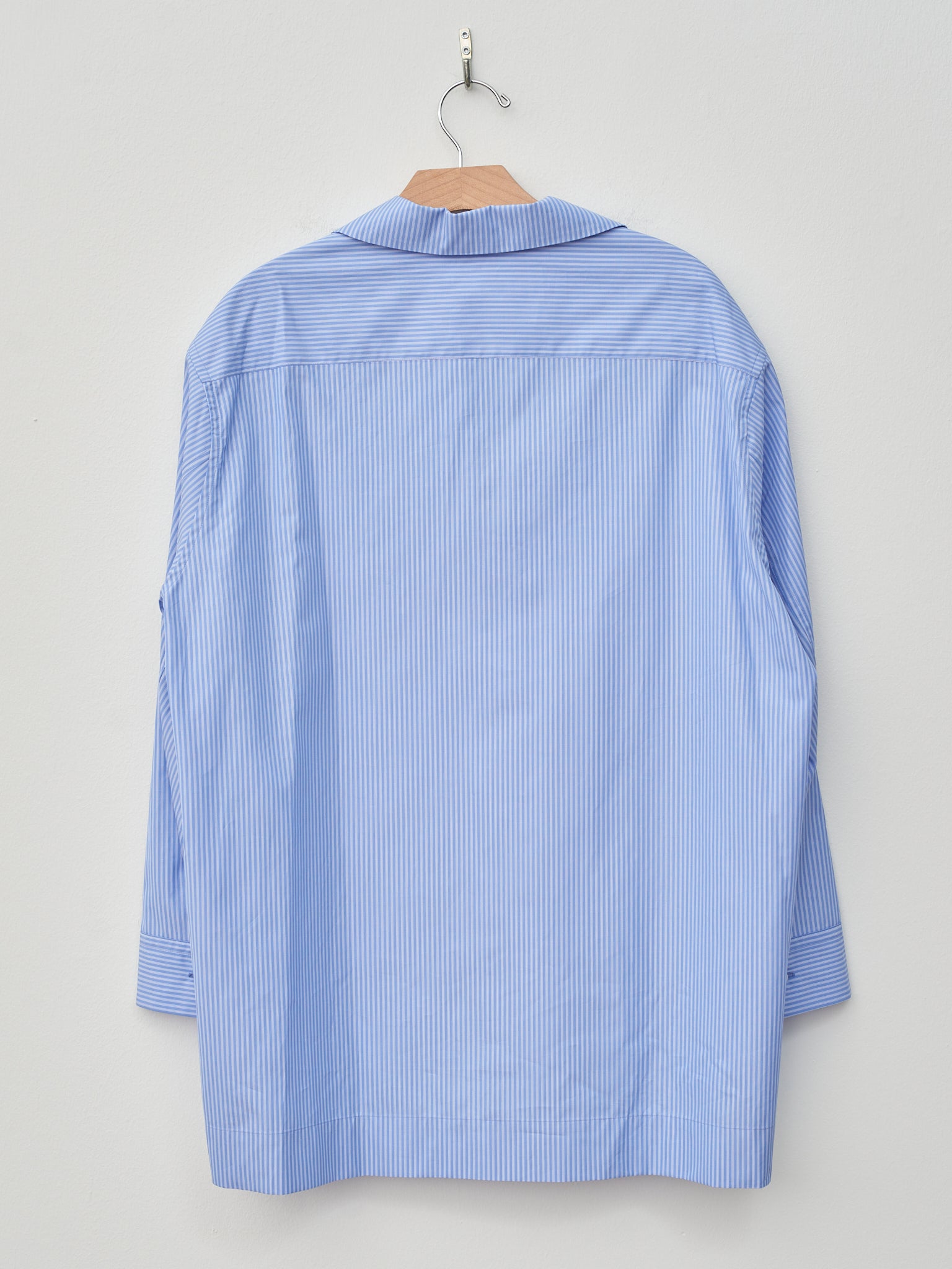 Namu Shop - Yleve Cotton Typewriter P/O Tunic Shirt - Stripe